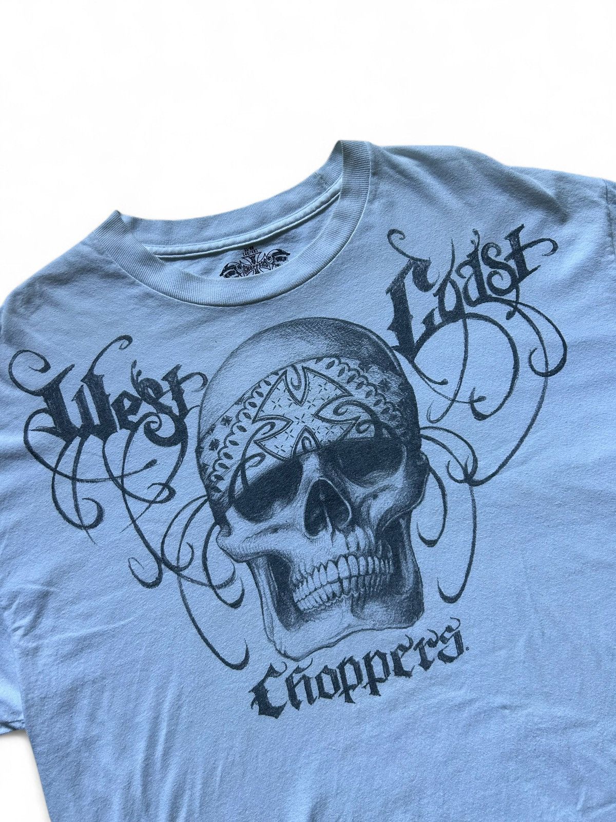 Vintage 00s West Coast Choppers White T-Shirt