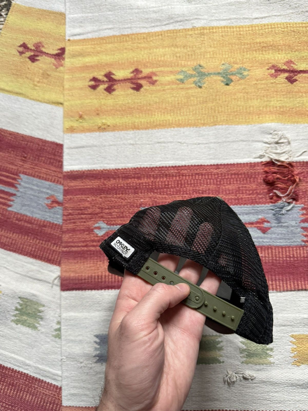Oakley Oakley 2015 Factory Pilot Khaki Trucker Hat Size ONE SIZE - 5 Thumbnail