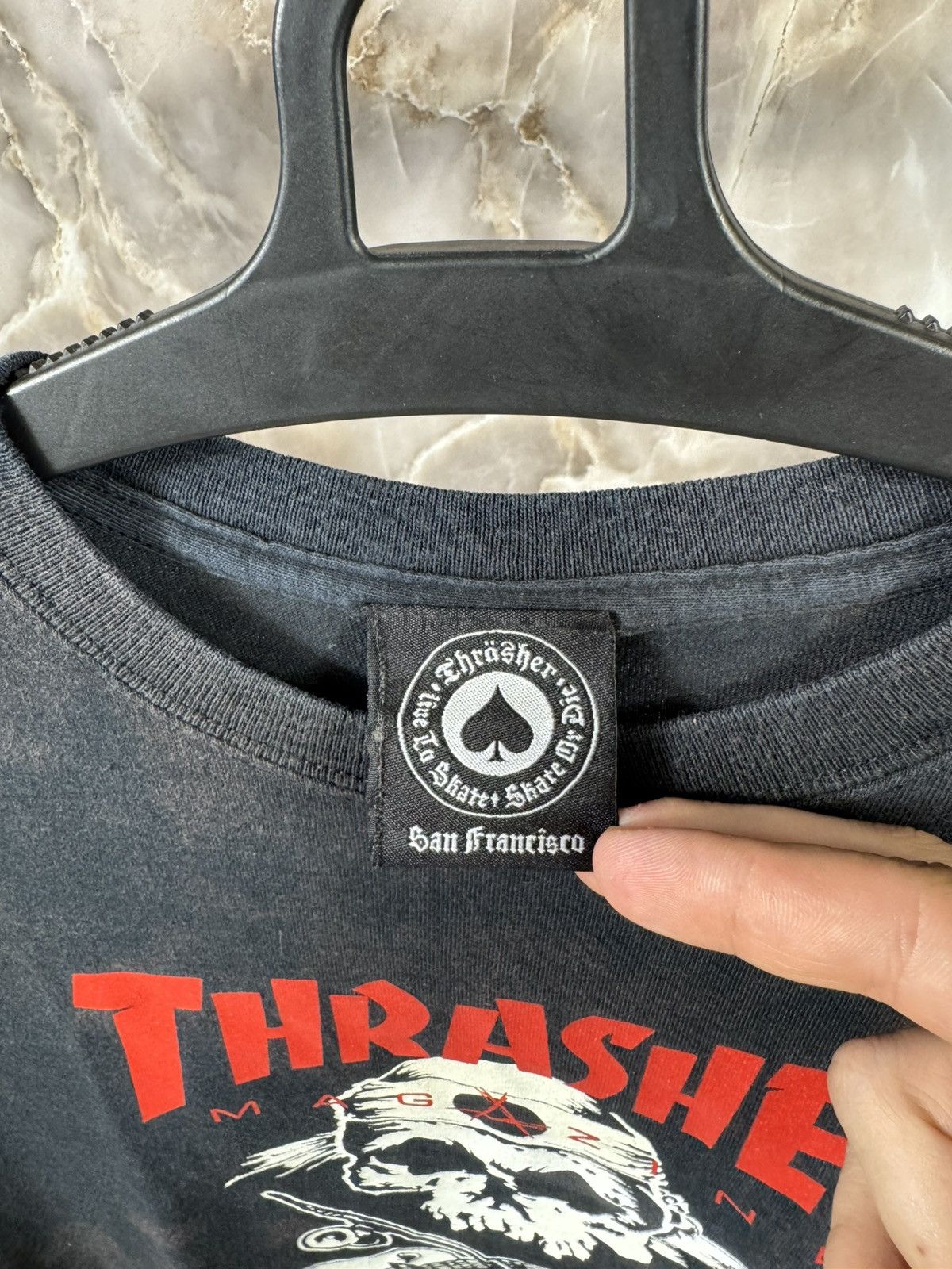 Thrasher Vintage Trasher Fade Distressed Sk8 Tee Size US M / EU 48-50 / 2 - 3 Thumbnail