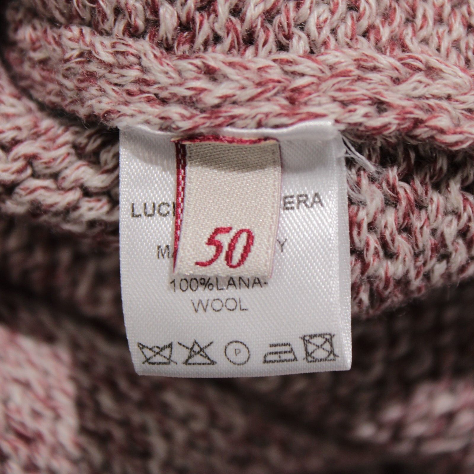 Luciano Barbera Luciano Barbera Sweater Size US M in Red Size US M / EU 48-50 / 2 - 8 Thumbnail