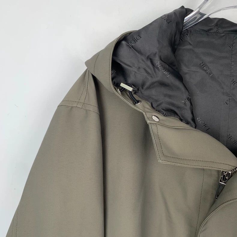 Dior Dior Green graffiti logo letter hooded windbreaker jacket 2 Size US M / EU 48-50 / 2 - 3 Thumbnail