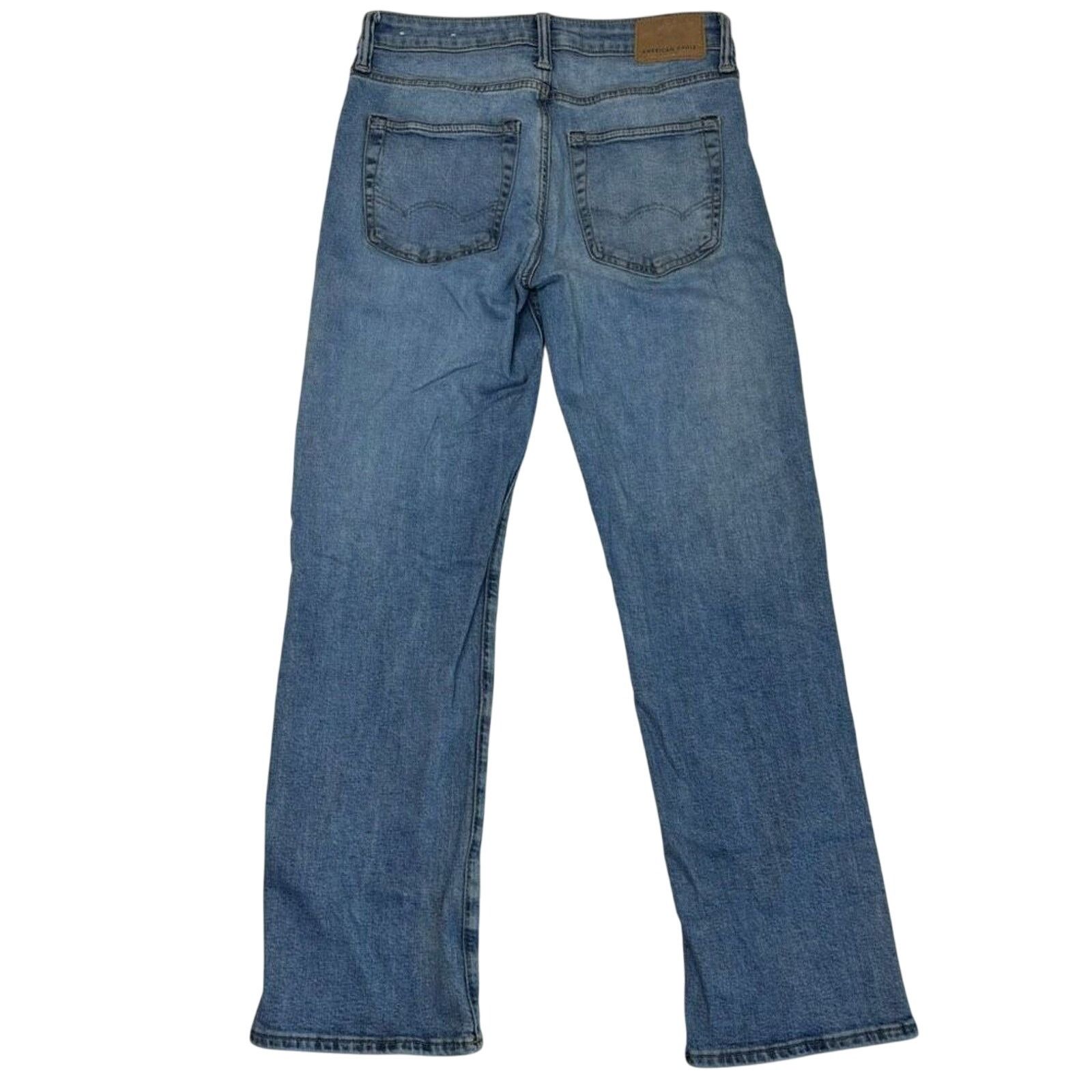 American Eagle Outfitters American Eagle Airflex + Jeans Mens 28x29 Original Bootcut Size US 28 / EU 44 - 8 Thumbnail