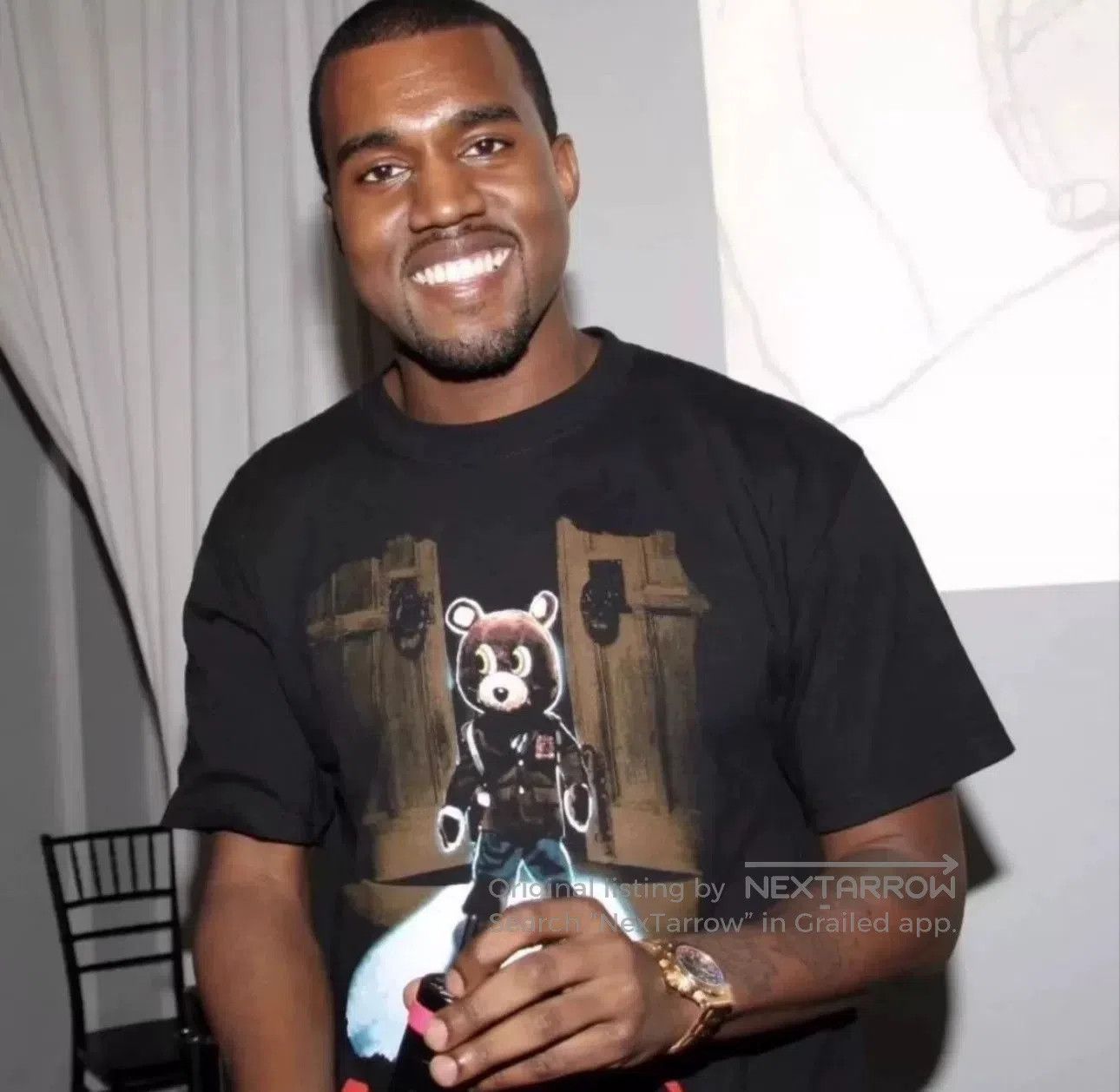 Vintage Vintage Kanye West 00s Tee. Size US XS / EU 42 / 0 - 5 Thumbnail