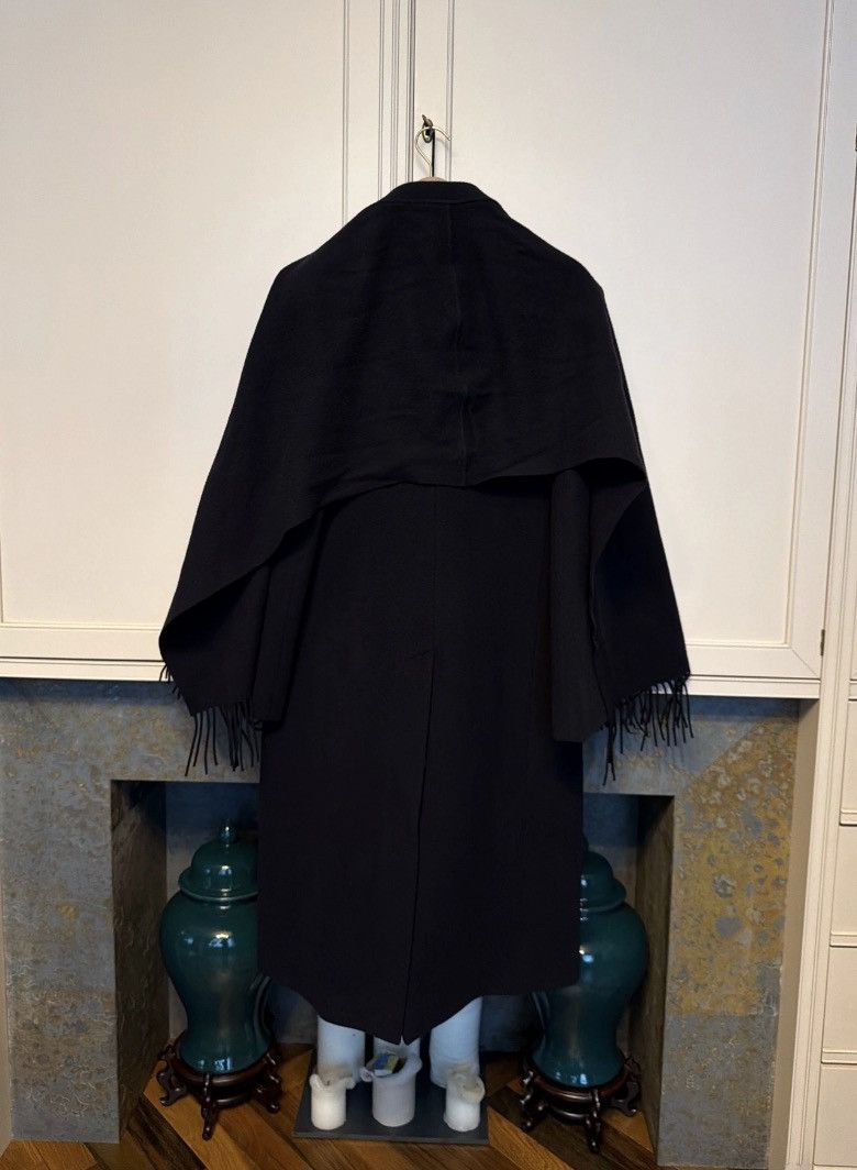 Balenciaga Wool Coat with Scarf Size US M / EU 48-50 / 2 - 2 Thumbnail