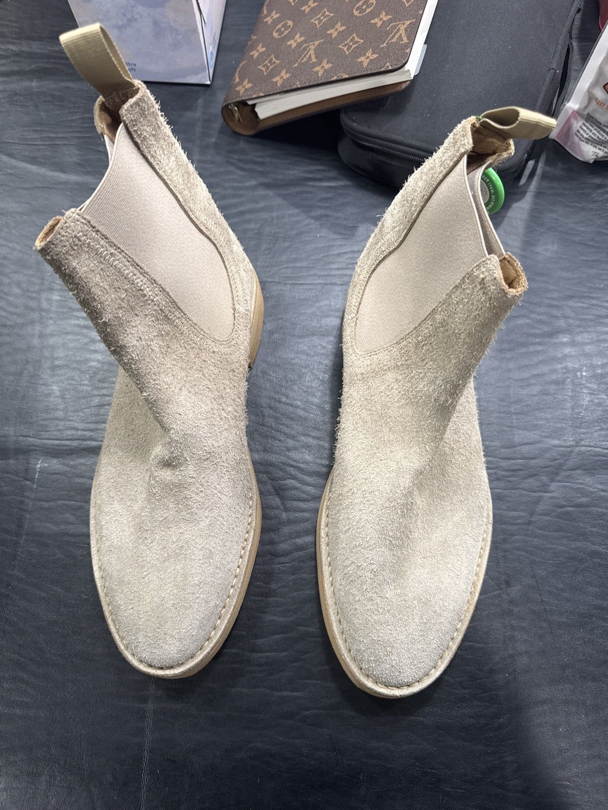 Yeezy Yeezy Season 6 Taupe Chelsea Boot Sz 45 Size US 11.5 / EU 44-45 - 3 Thumbnail