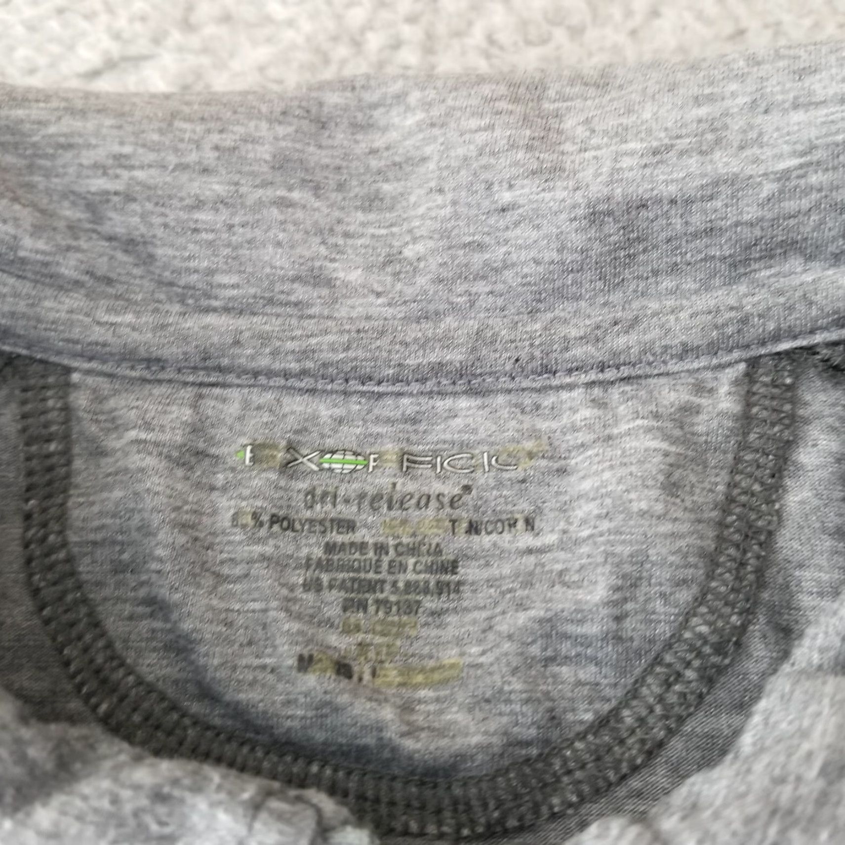 ExOfficio ExOfficio Polo Shirt Mens M Heather Gray Outdoor Performance Golf Casual Size US M / EU 48-50 / 2 - 3 Thumbnail