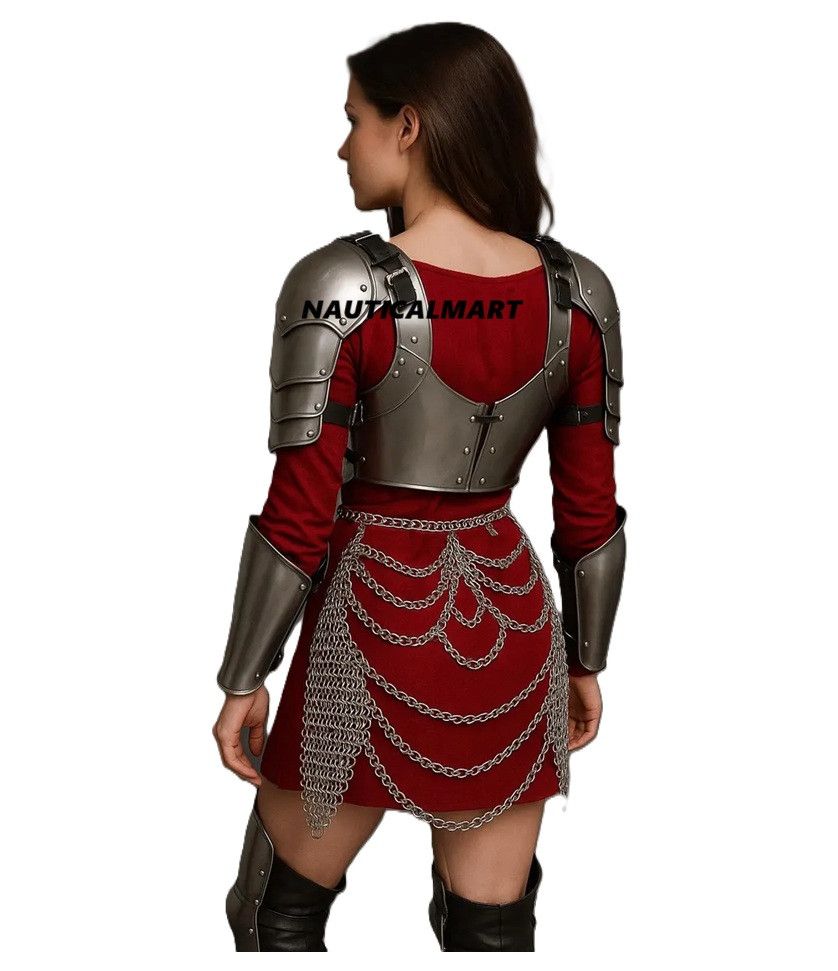 Other Lady Warrior Pauldrons,Gorget, Size ONE SIZE - 2 Thumbnail
