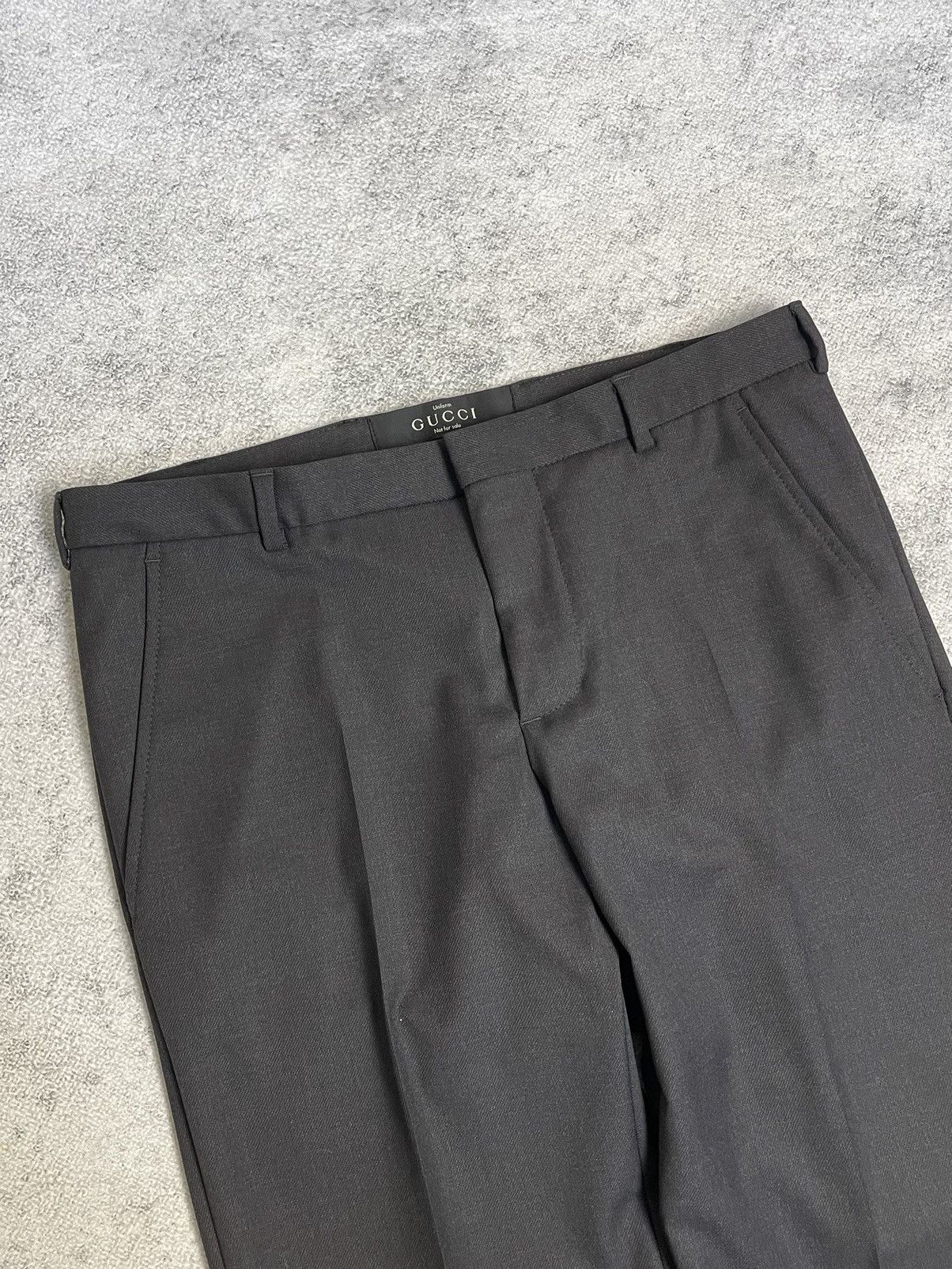 Gucci Gucci Men's Black Cotton uniform Suit with dustbag Size 44S - 15 Thumbnail