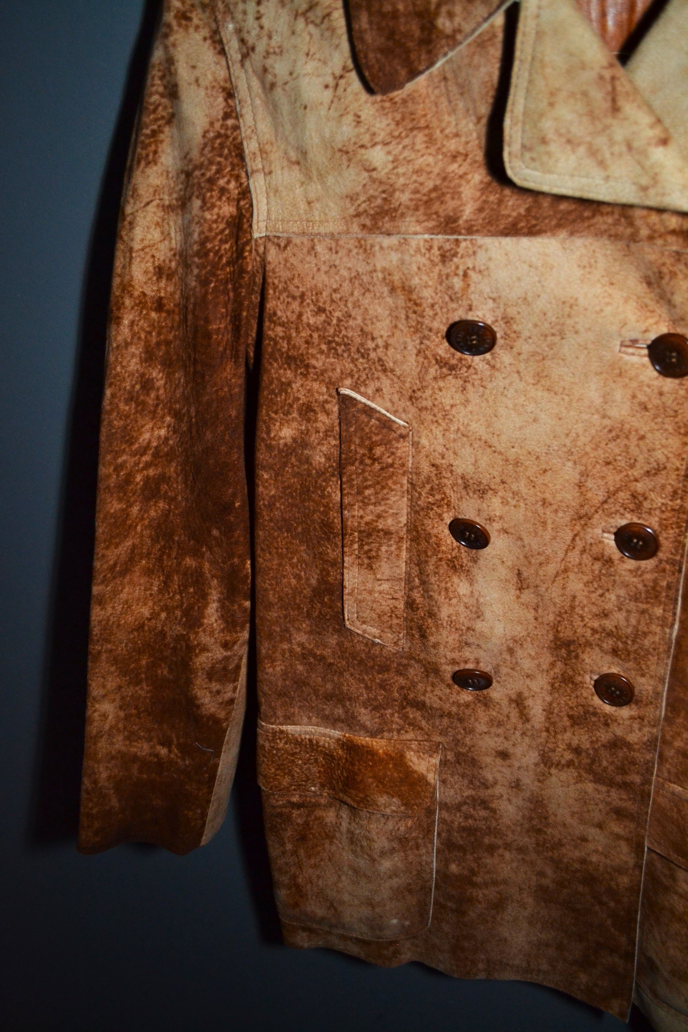 Jean Paul Gaultier Jean Paul Gaultier 1990s Leather Suit Jacket Pants 42 44 Size M / US 6-8 / IT 42-44 - 5 Thumbnail