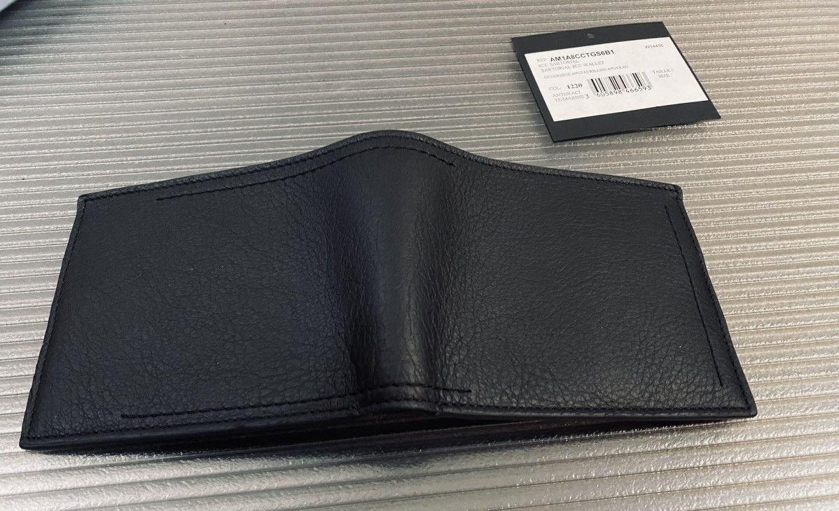 Lanvin Lanvin Paris taurillion leather contrast billfold wallet NEW Size ONE SIZE - 8 Thumbnail