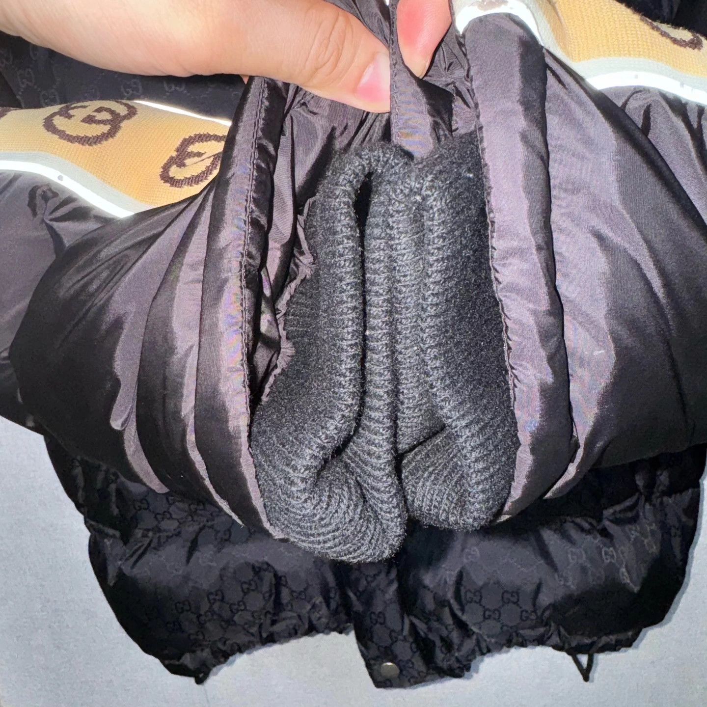Gucci GUCCI AOP Nylon Down Jacket 46 No Hood 3m Flaws Size US S / EU 44-46 / 1 - 6 Thumbnail