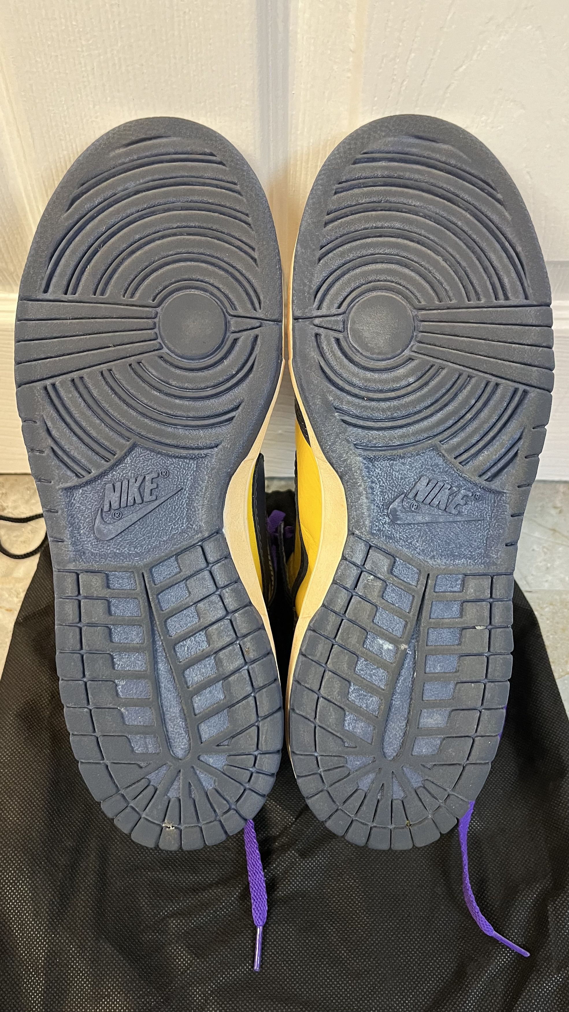 Nike Nike Dunk High QK VNTG Michigan 2007 Size US 9.5 / EU 42-43 - 4 Thumbnail