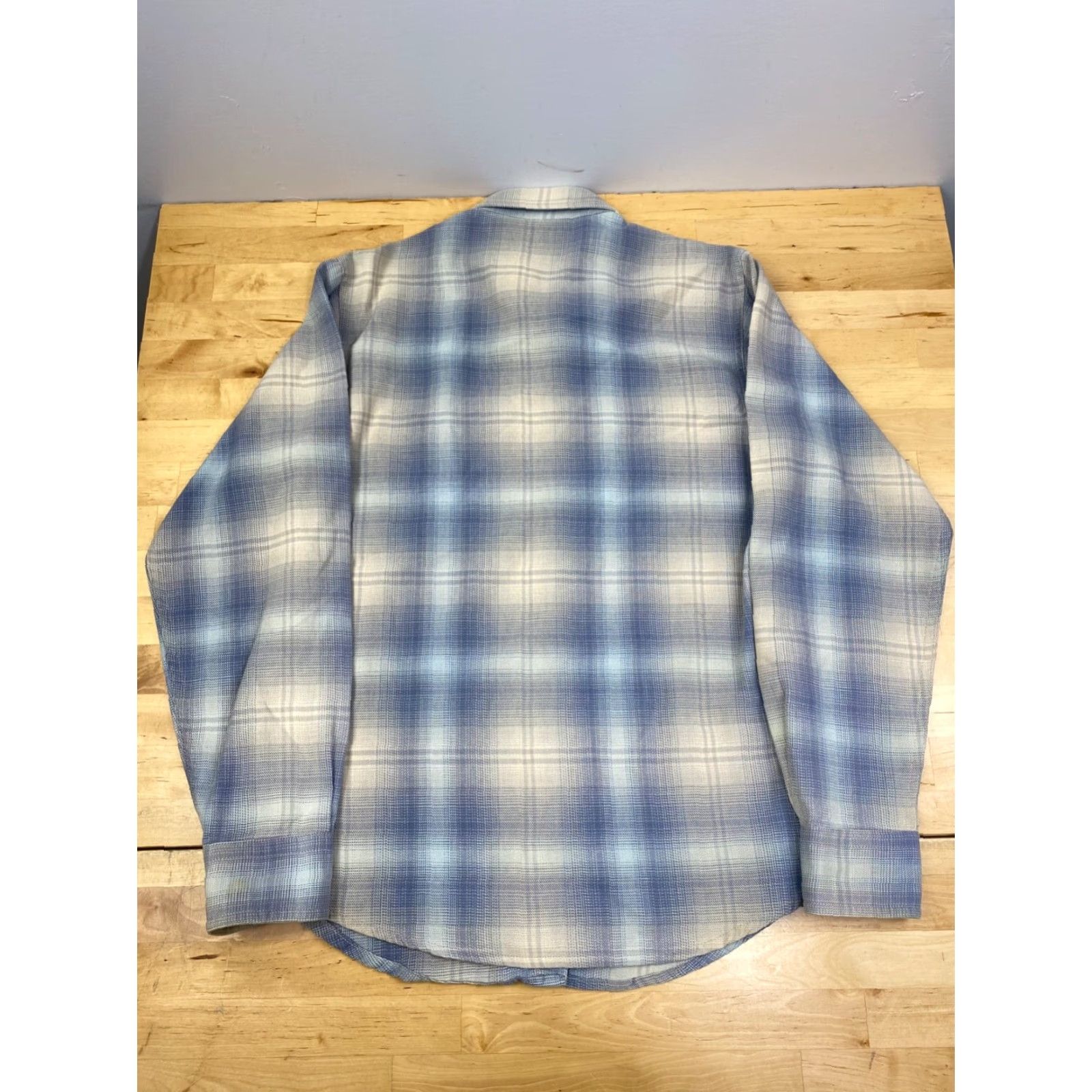 Harley Davidson Harley-Davidson Shirt Womens S Blue Plaid Button-Up Long Sleeve Flannel Size S / US 4 / IT 40 - 8 Thumbnail