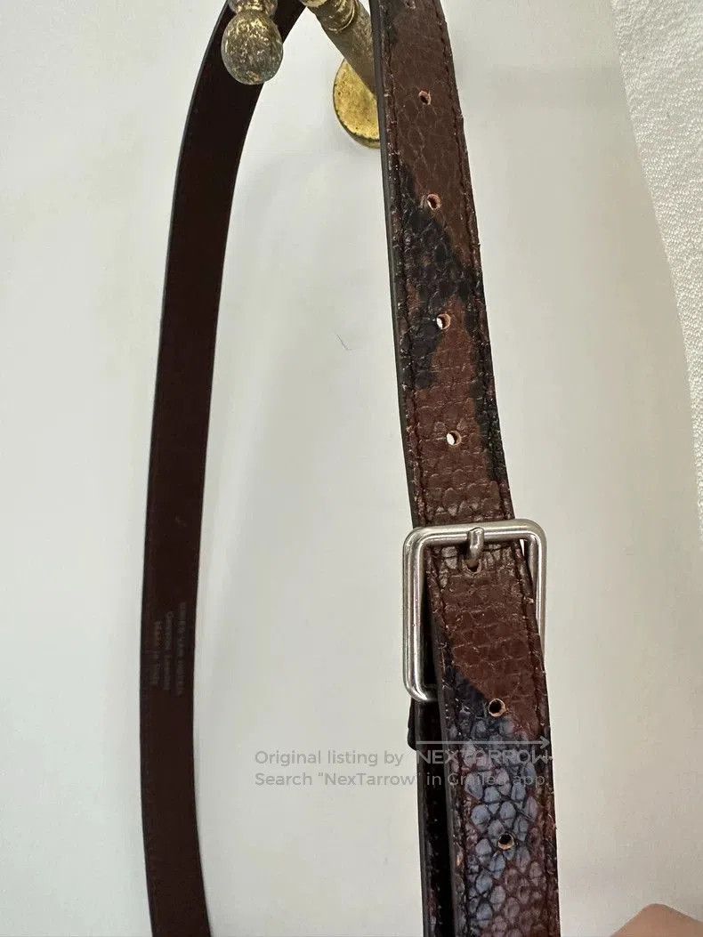 Dries Van Noten Dries Van Noten Snakeskin Pattern Belt. Size ONE SIZE - 5 Thumbnail