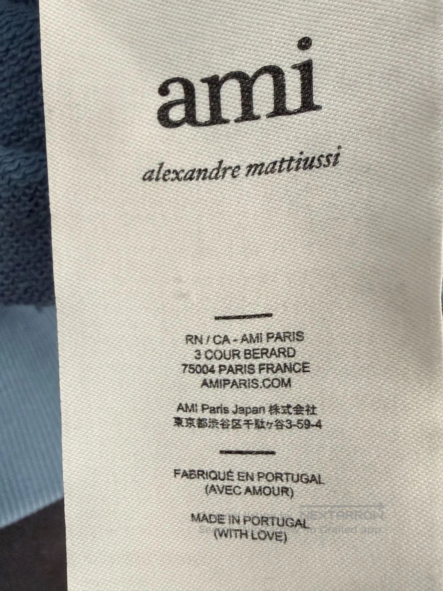 AMI AMI Light Blue Sweatshirt. Size US M / EU 48-50 / 2 - 5 Thumbnail