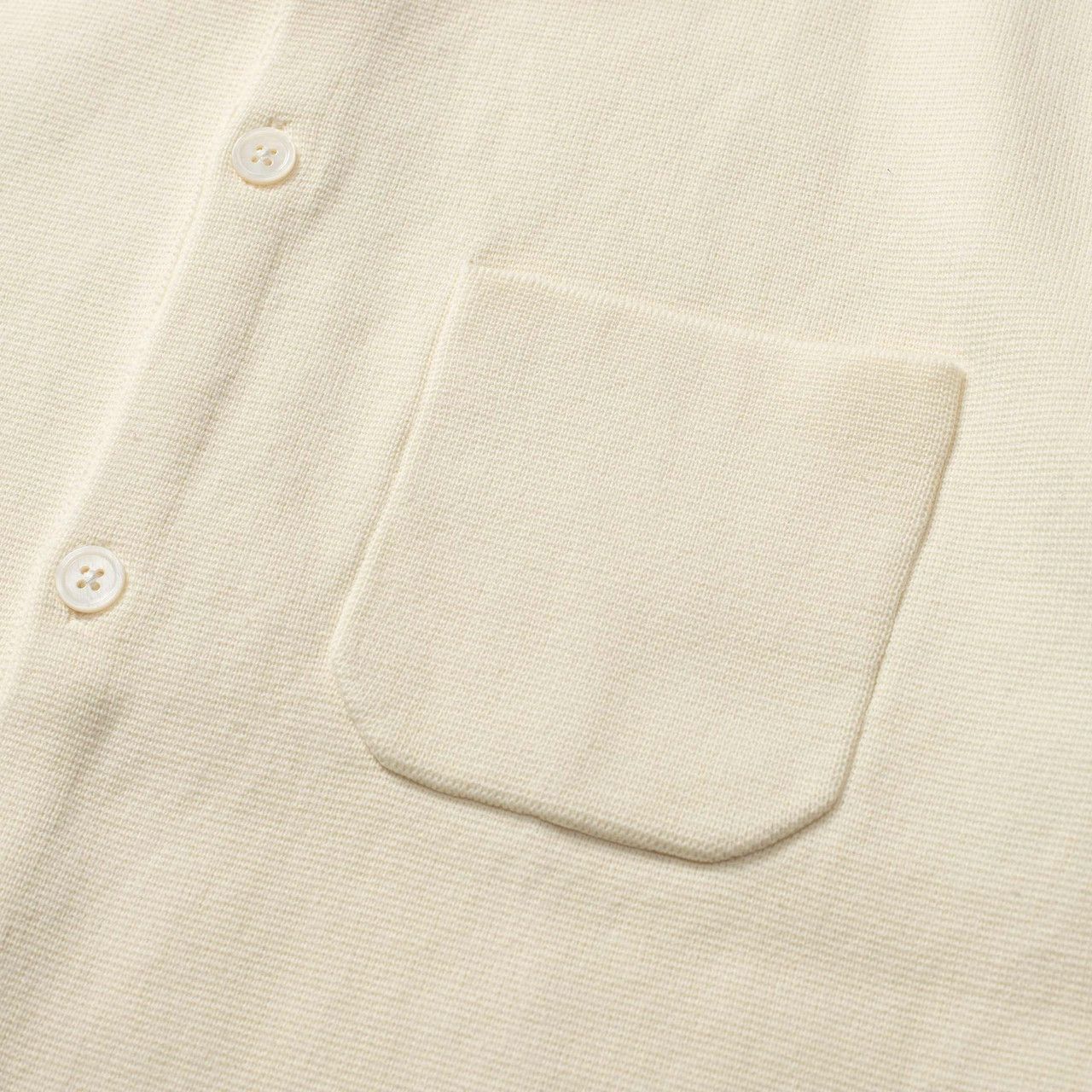 Stussy STUSSY PERFORATED SWIRL KNIT SHIRT NATURAL Size US L / EU 52-54 / 3 - 8 Thumbnail