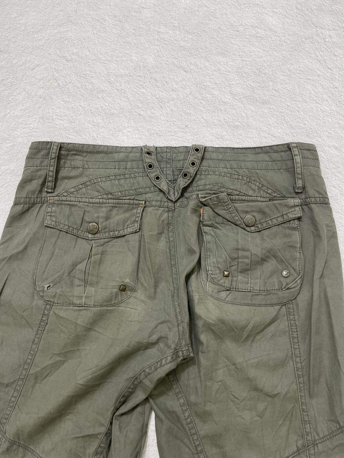 RRL Ralph Lauren 2000s Hysteric Rare Cargo Pants Zipper Y2K ifsix LGB Alpha Size 30" / US 8 / IT 44 - 10 Thumbnail