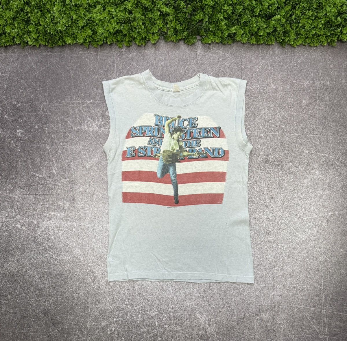 Band Tees Vintage 1984 Bruce Springsteen (Bob Dylan Rolling Stones) Size US M / EU 48-50 / 2 - 1 Thumbnail