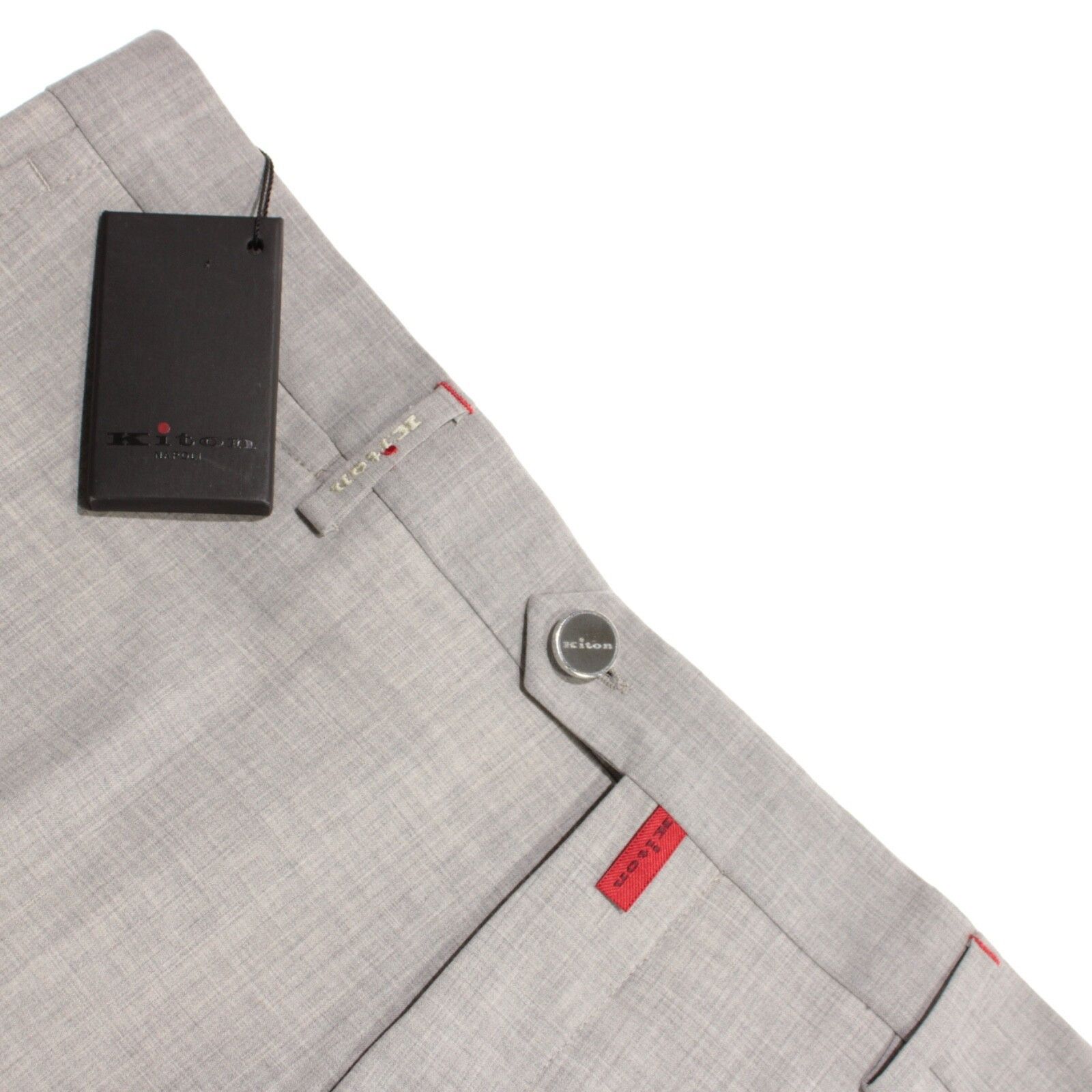 Kiton Kiton New with tags Dress Pants Size 36 US In Gray Size US 36 / EU 52 - 1 Thumbnail
