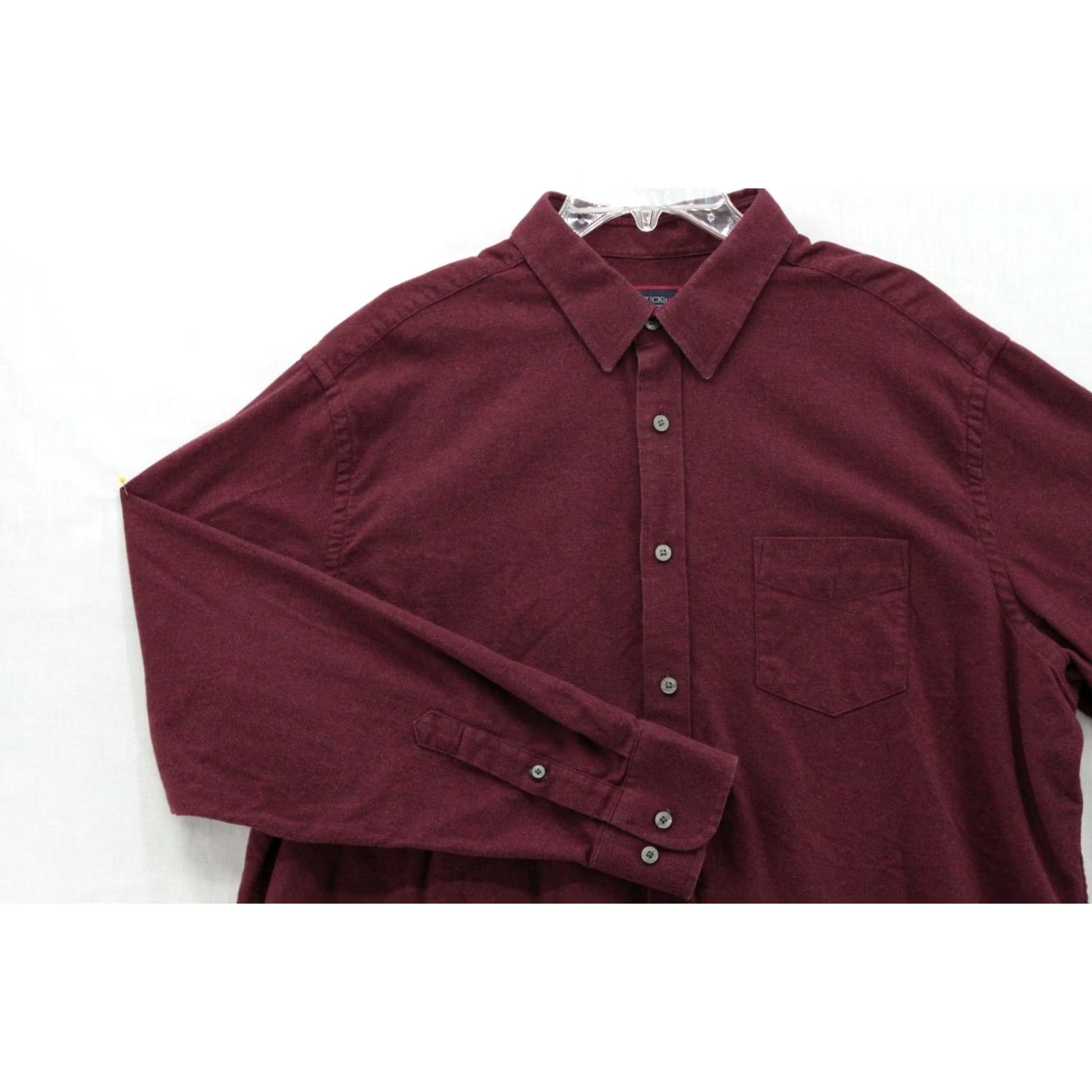 UNTUCKit UNTUCKit Sherwood Shirt Mens XL Red Button-Up Flannel Long Sleeve Outdoors Size US XL / EU 56 / 4 - 2 Thumbnail