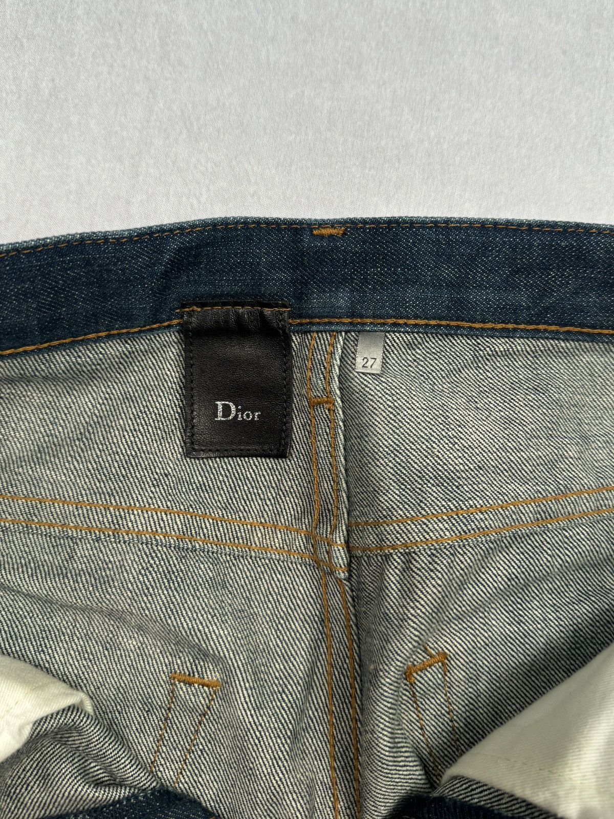Hedi Slimane Dior Homme Raw Denim Jeans Size US 30 / EU 46 - 5 Thumbnail