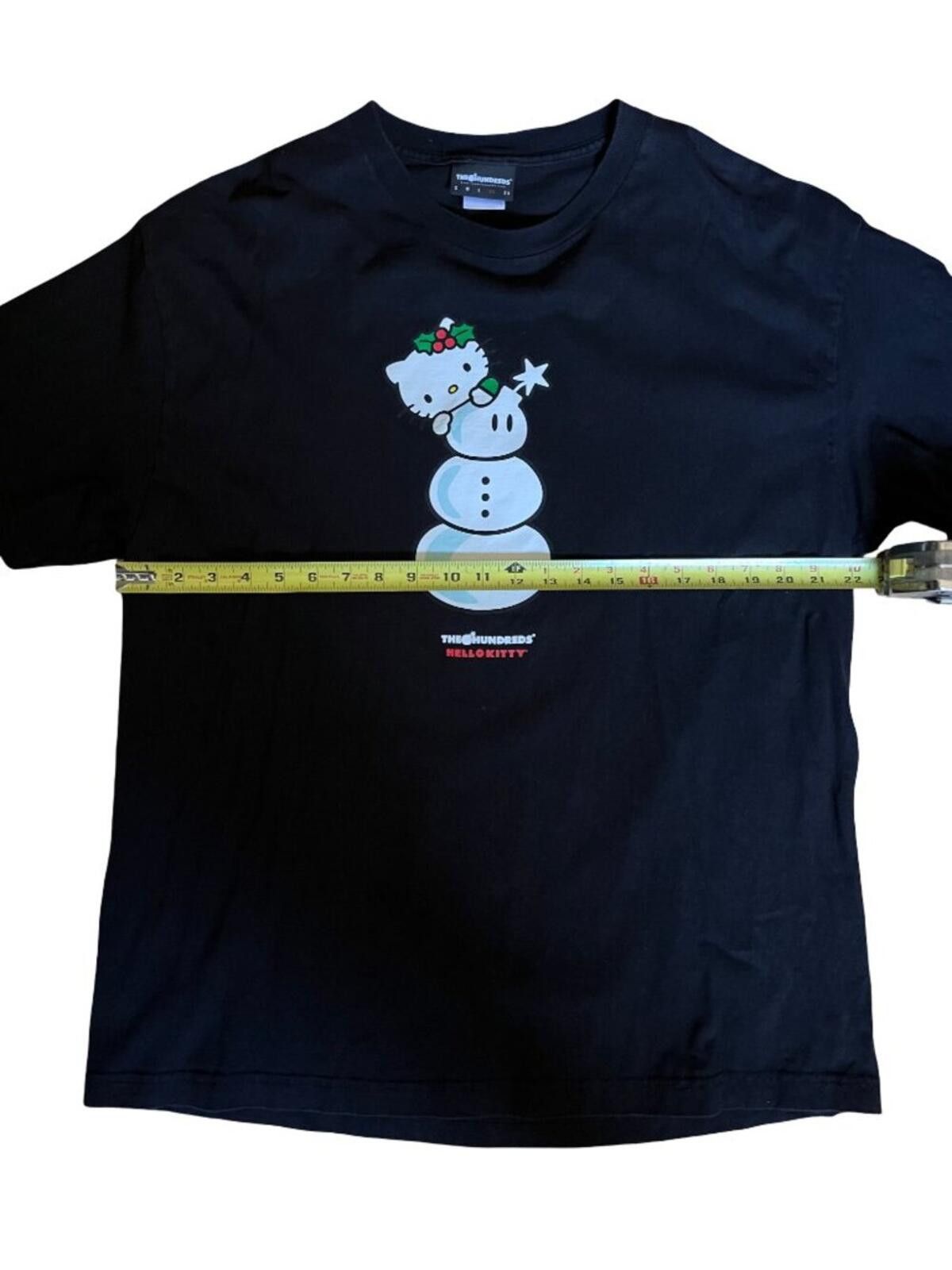 The Hundreds The Hundreds x Hello Kitty Black Graphic T-Shirt Size XL Size ONE SIZE - 4 Thumbnail