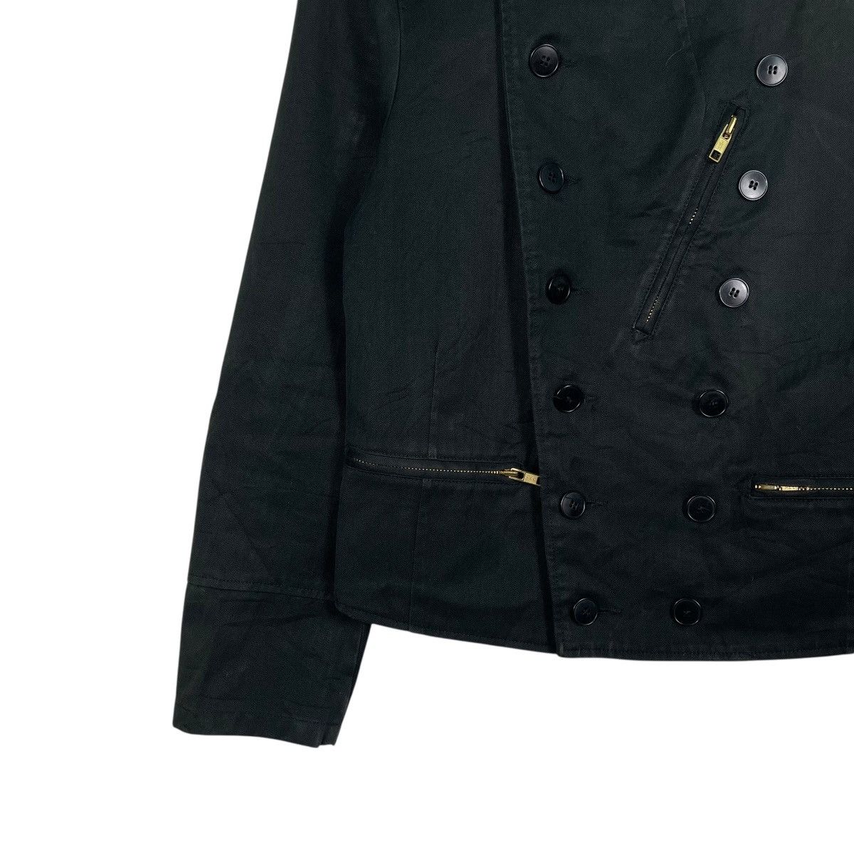 agnes b. Agnes B Double Breasted Crop Jacket Size XS / US 0-2 / IT 36-38 - 3 Thumbnail