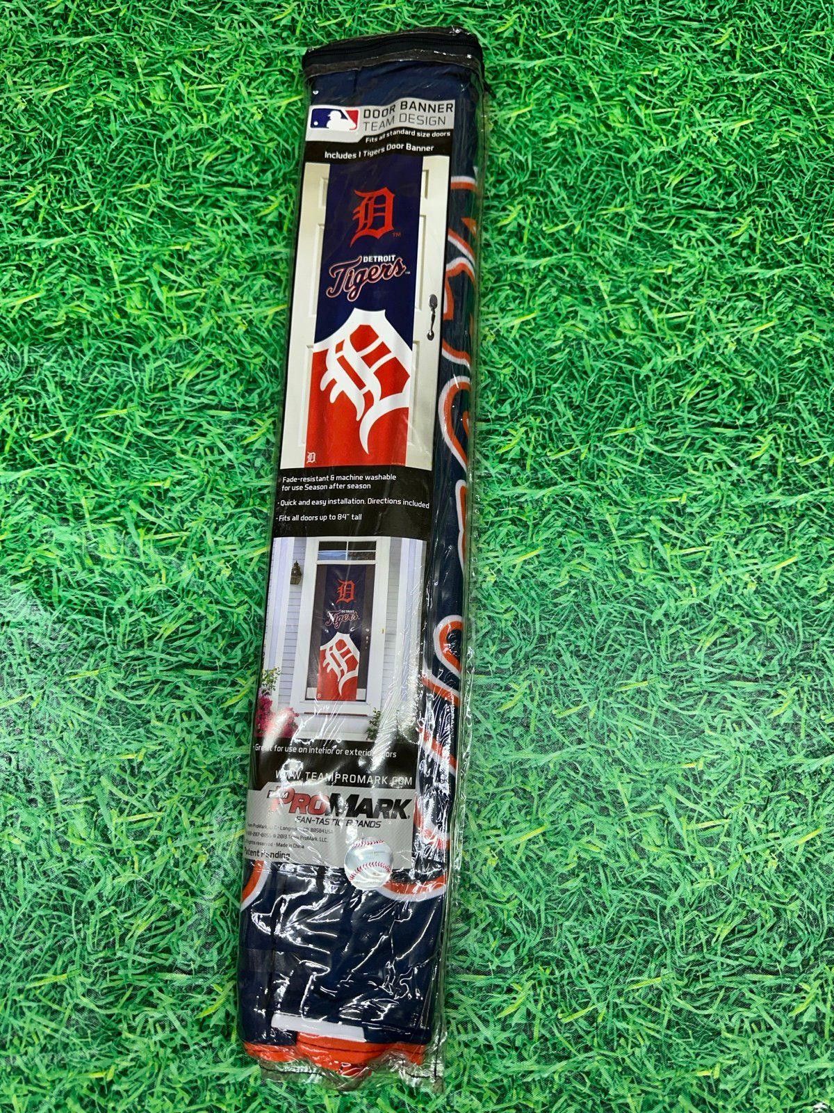 MLB Detroit Tigers Door Banner MLB Size ONE SIZE - 1 Thumbnail