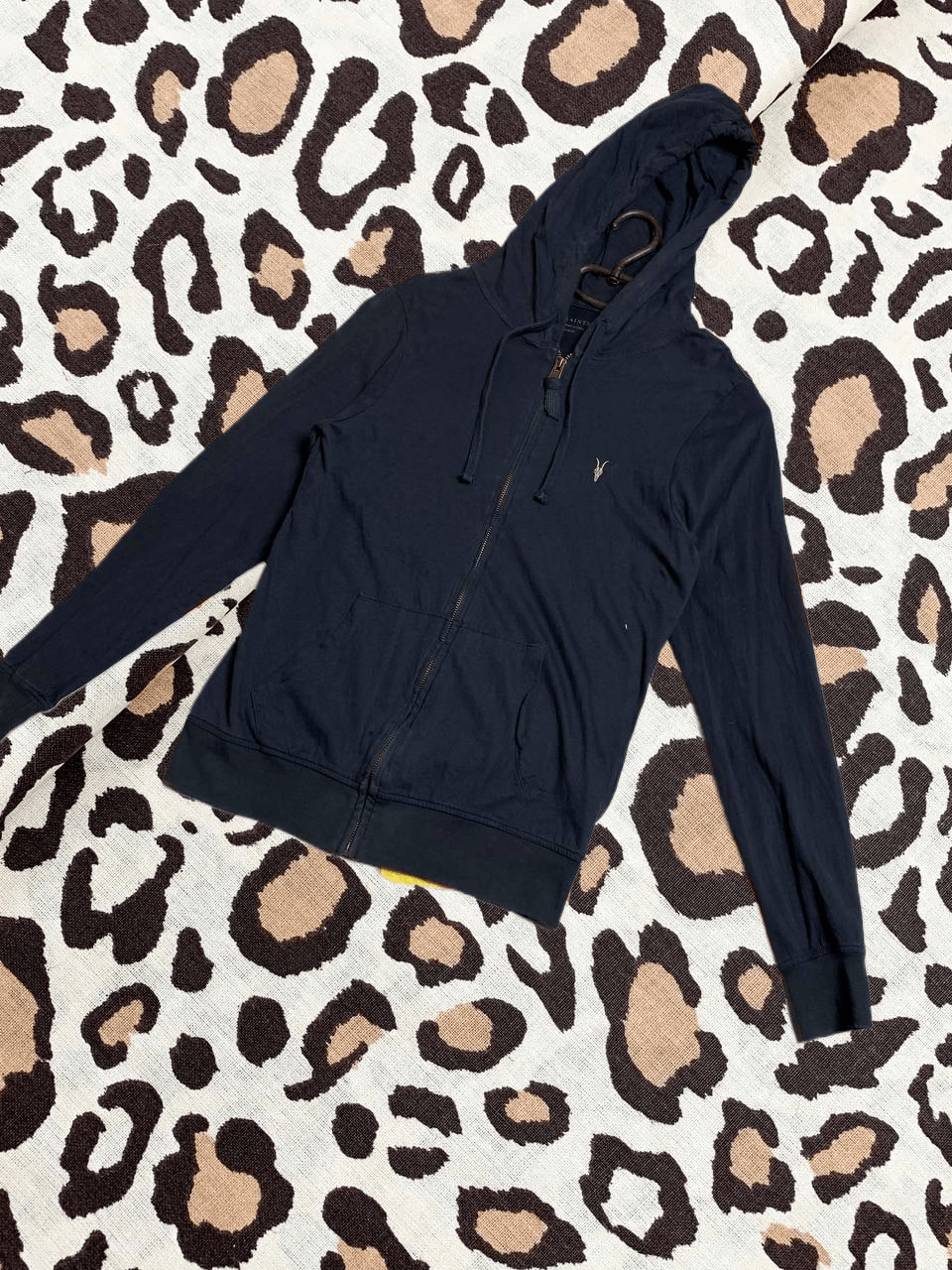Allsaints Allsaints Zip Up Japanese Logo Y2K Hoodie Size US XS / EU 42 / 0 - 1 Thumbnail