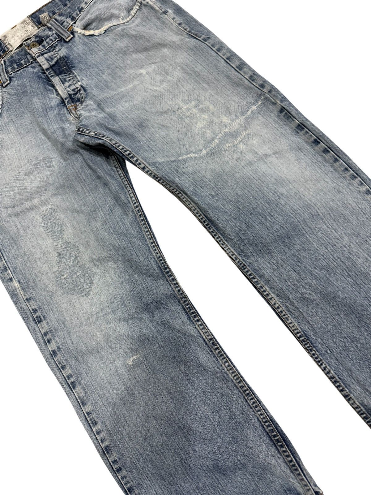 Stussy STUSSY DISTRESSED JEANS Size US 36 / EU 52 - 4 Thumbnail