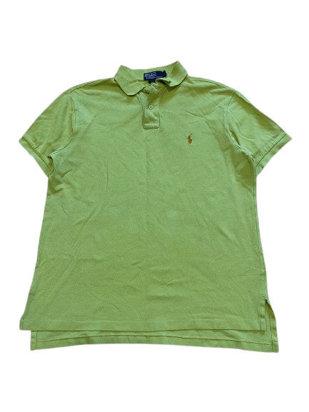 Polo Ralph Lauren Vintage Polo Ralph Lauren Custom Fit Polo Size L Size US L / EU 52-54 / 3 - 1 Thumbnail