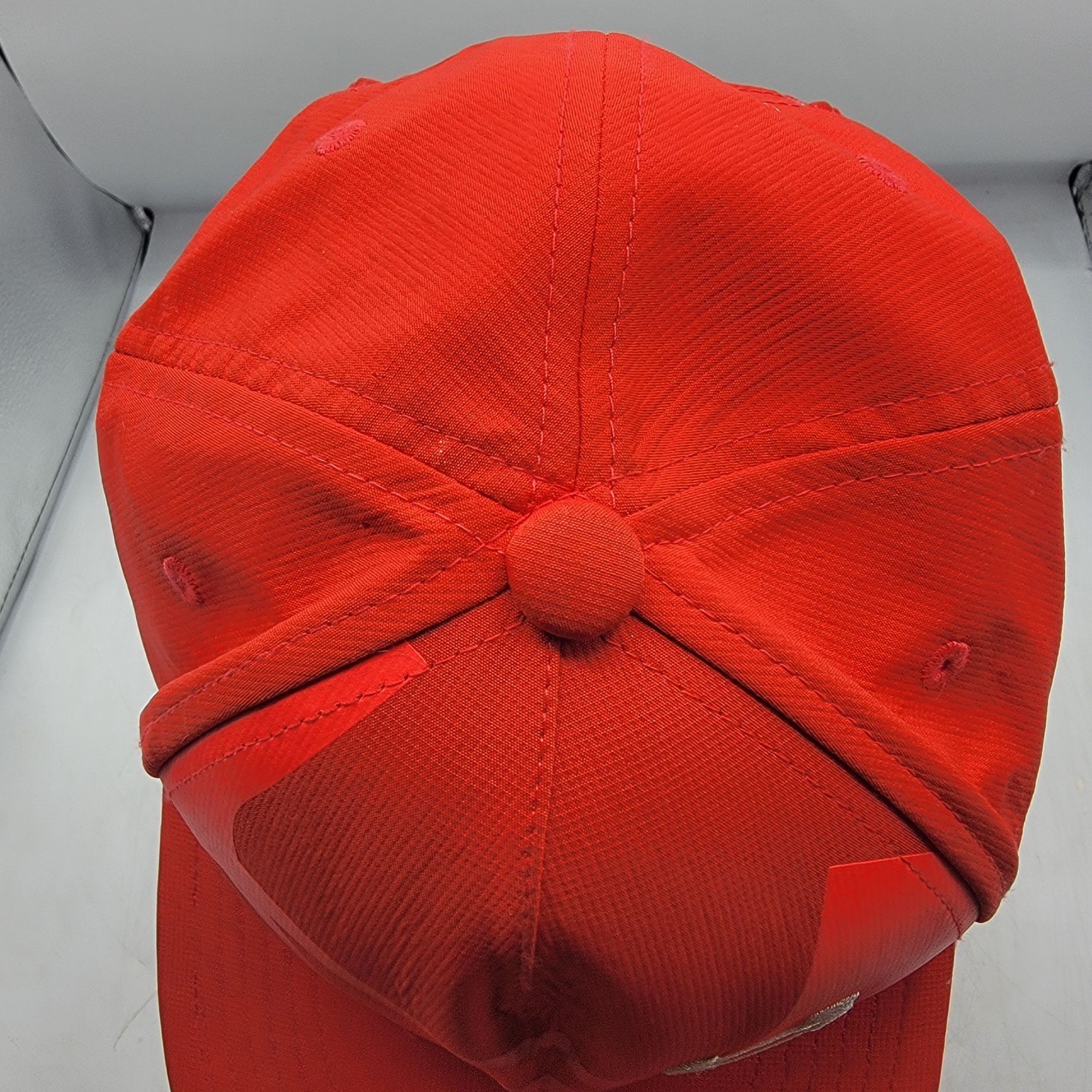 Under Armour Under Armour UA Flat Fit Hat Red Snapback Adjustable Casual Size ONE SIZE - 7 Thumbnail