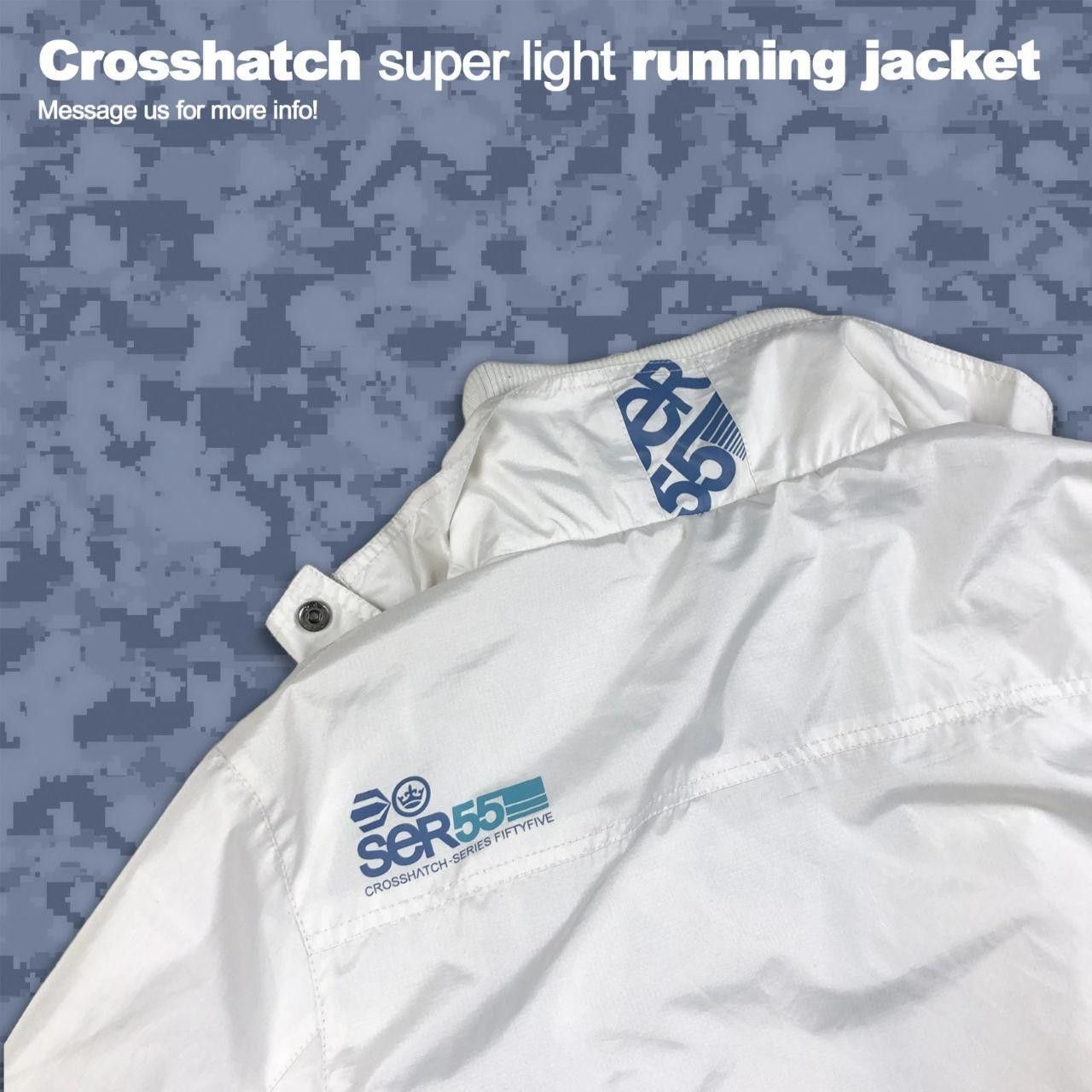 Other Lightweight Crosshatch running windbreaker jacket Size US M / EU 48-50 / 2 - 6 Thumbnail