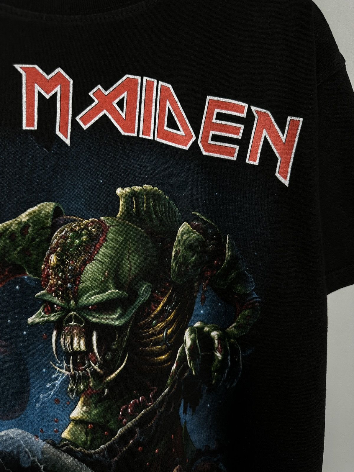 Band Tees Vintage Iron Maiden Final Frontier Graphic T Shirt Tee Rock Size US L / EU 52-54 / 3 - 8 Thumbnail