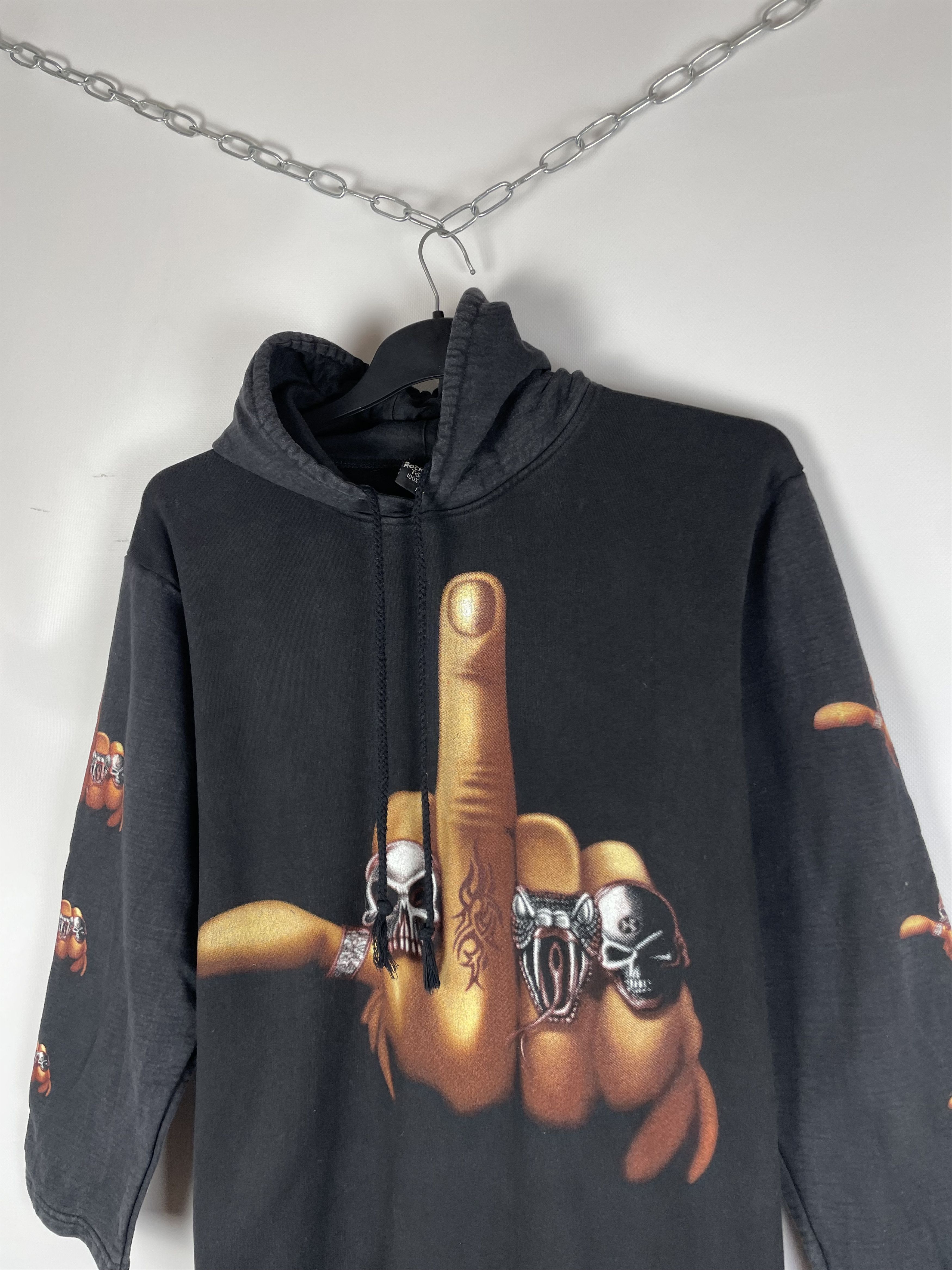 Band Tees Machine Fuckin' head vintage Hoodie Size US L / EU 52-54 / 3 - 3 Thumbnail