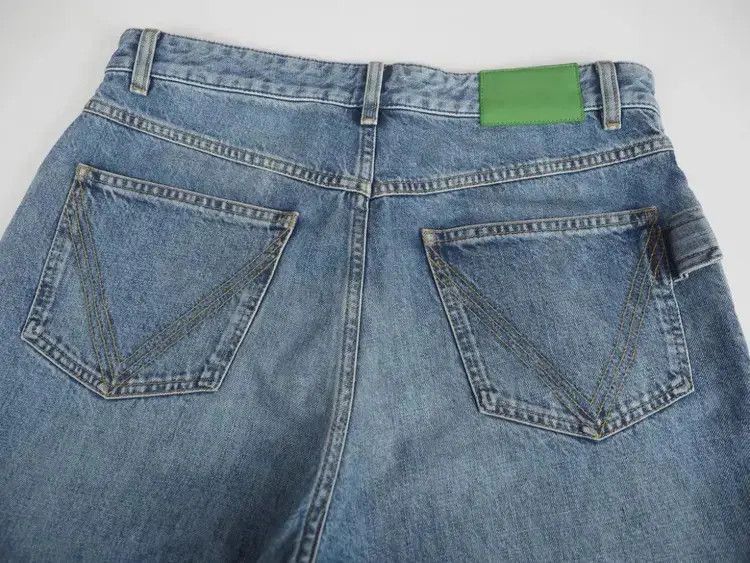 Bottega Veneta Sz 48 Bottega Venera ASAP Rocky Wide Leg Denim Size US 32 / EU 48 - 6 Thumbnail