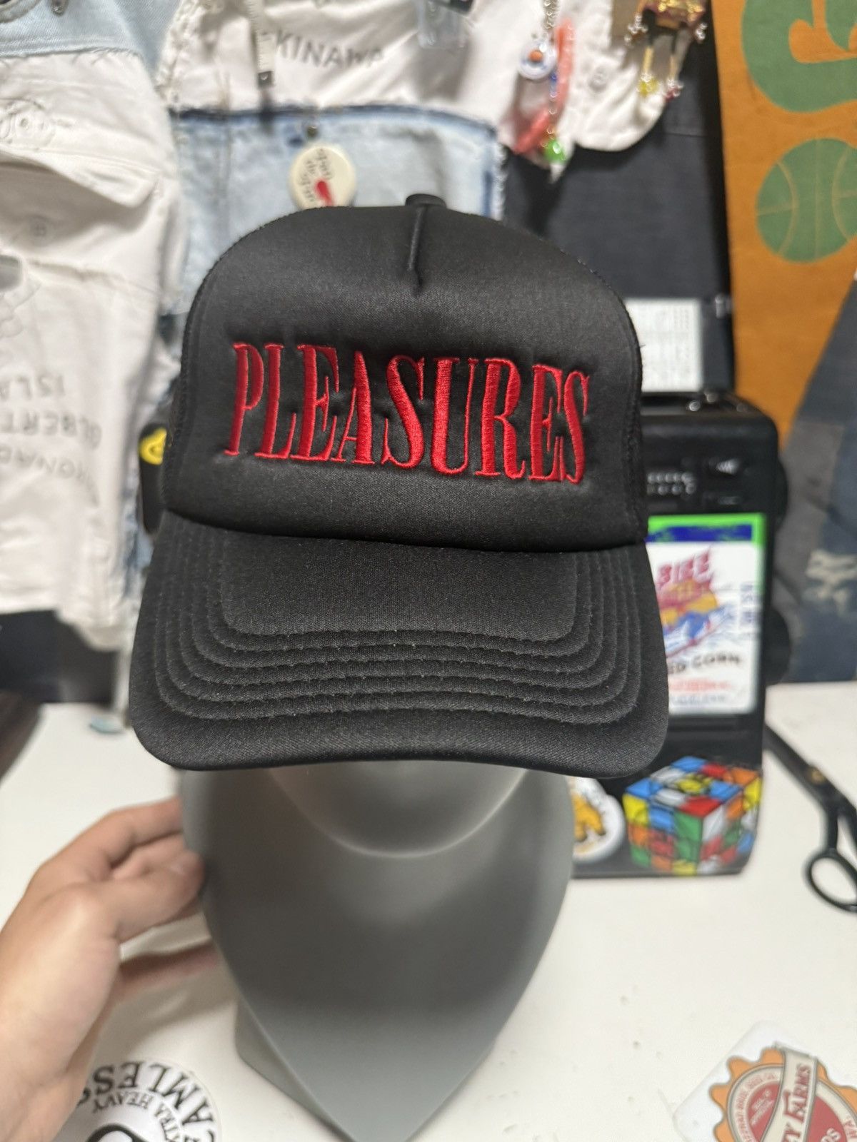 Pleasures Pleasures trucker hat Size ONE SIZE - 1 Thumbnail