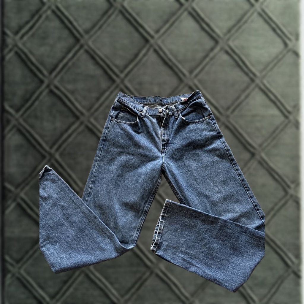 Wrangler VINTAGE Wrangler Denim Jeans Medium Blue 31x34 Regular Fit 5-Pocket Cowboy Cut Mens Wrangler Cowboy Cut Regular Size 31 34 Inseam 34 Jeans Size US 31 - 1 Thumbnail