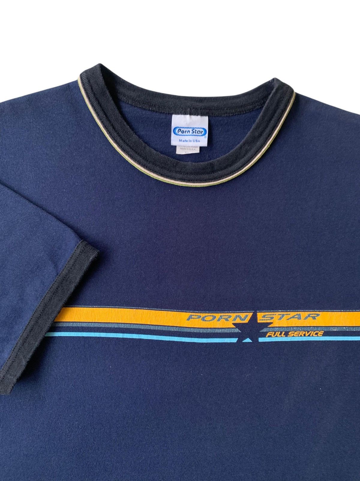 Vintage 90s Pornstar Ringer Tee