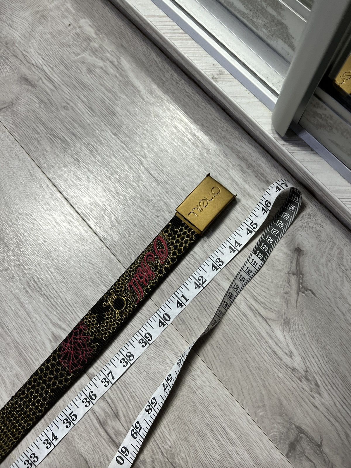 O'Neill × Vintage Vintage 90s Oneill All Over Printed Belt Size ONE SIZE - 9 Thumbnail