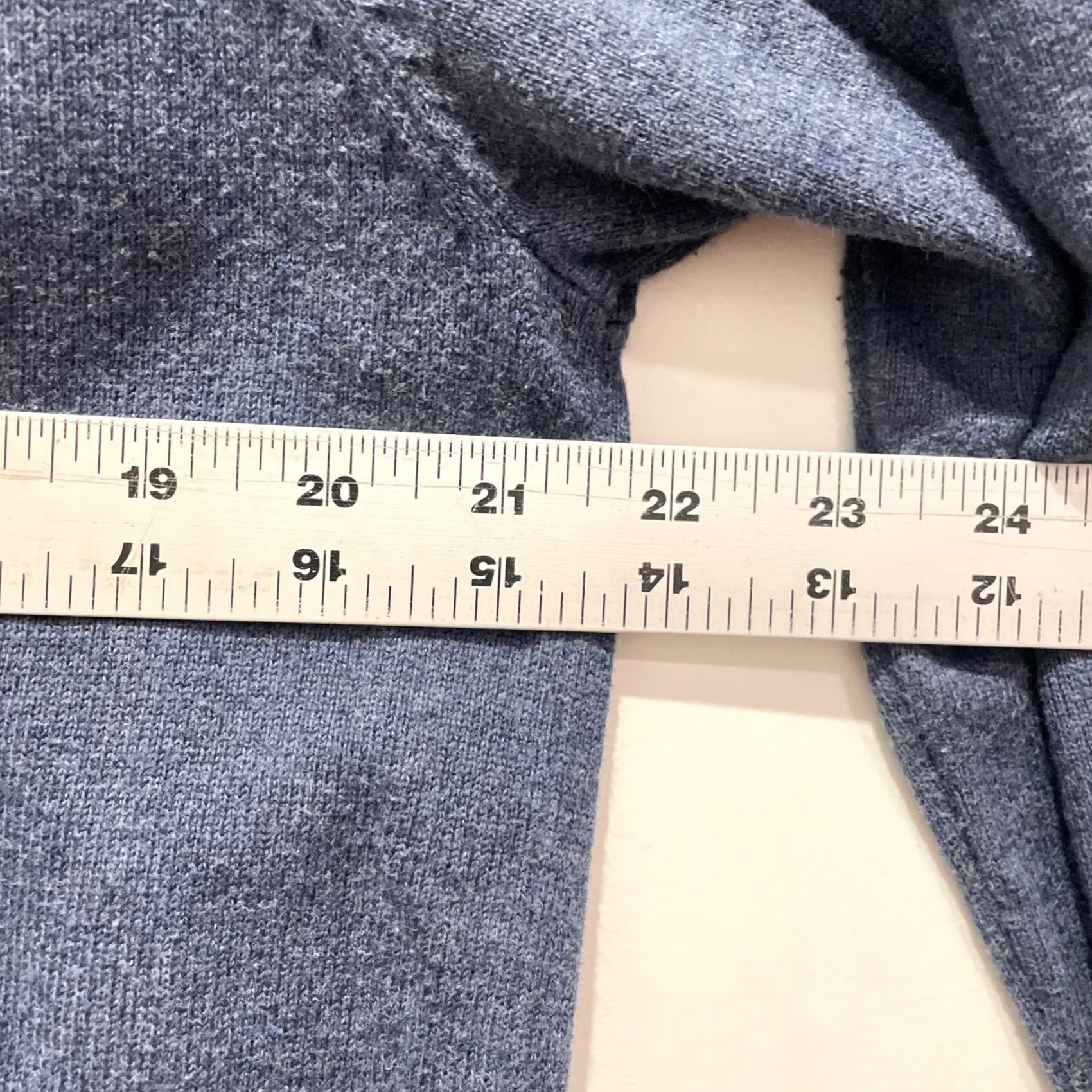 Vintage Frank & Oak Mens Henley Sweater Blue Cotton Knit Pocket Pullover Large F113008 Size US L / EU 52-54 / 3 - 6 Thumbnail