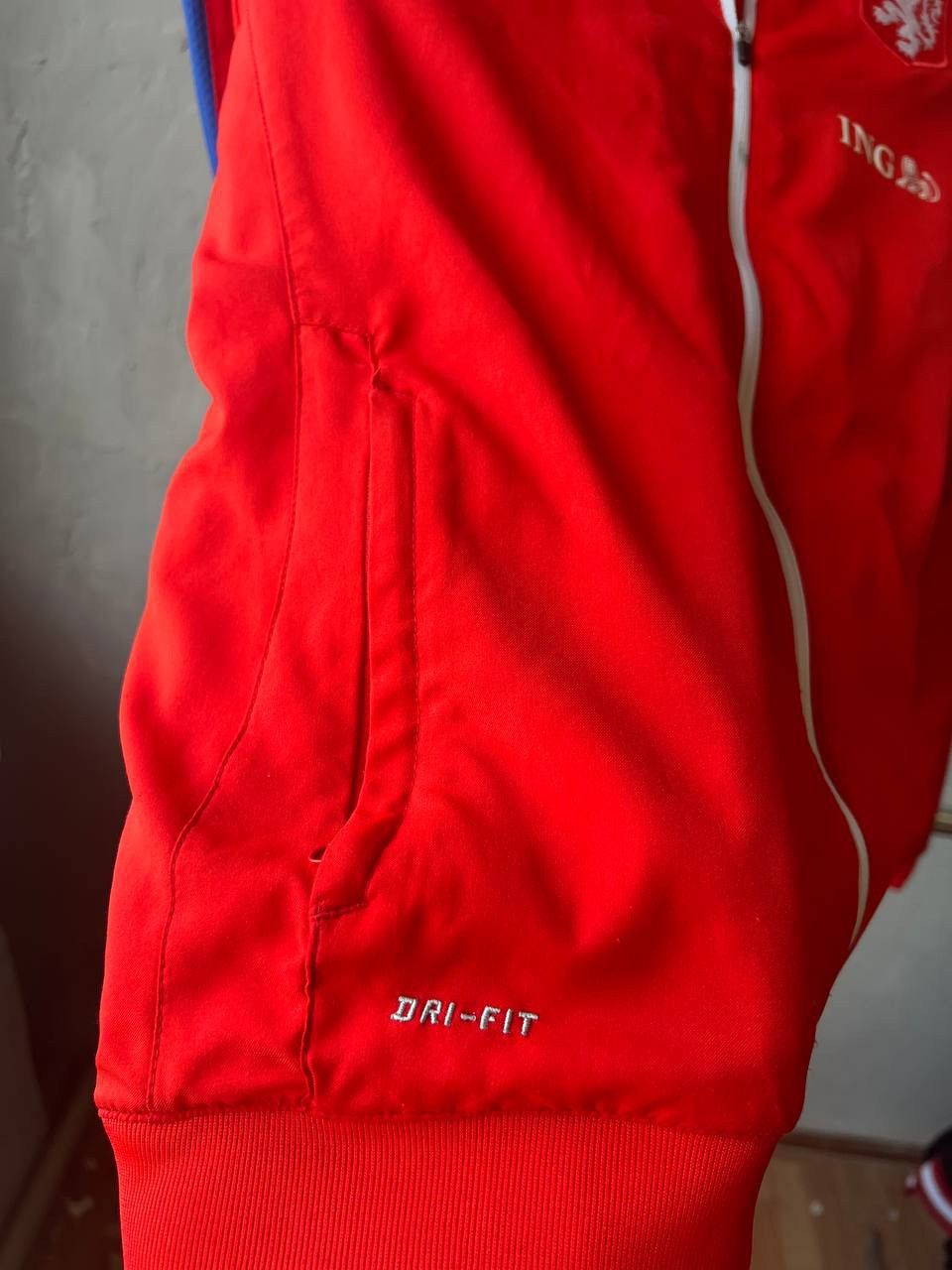 Nike 2015 NETHERLANDS (HOLLAND) NIKE SOCCER FOOTBALL TRACK JACKET Size US M / EU 48-50 / 2 - 12 Thumbnail