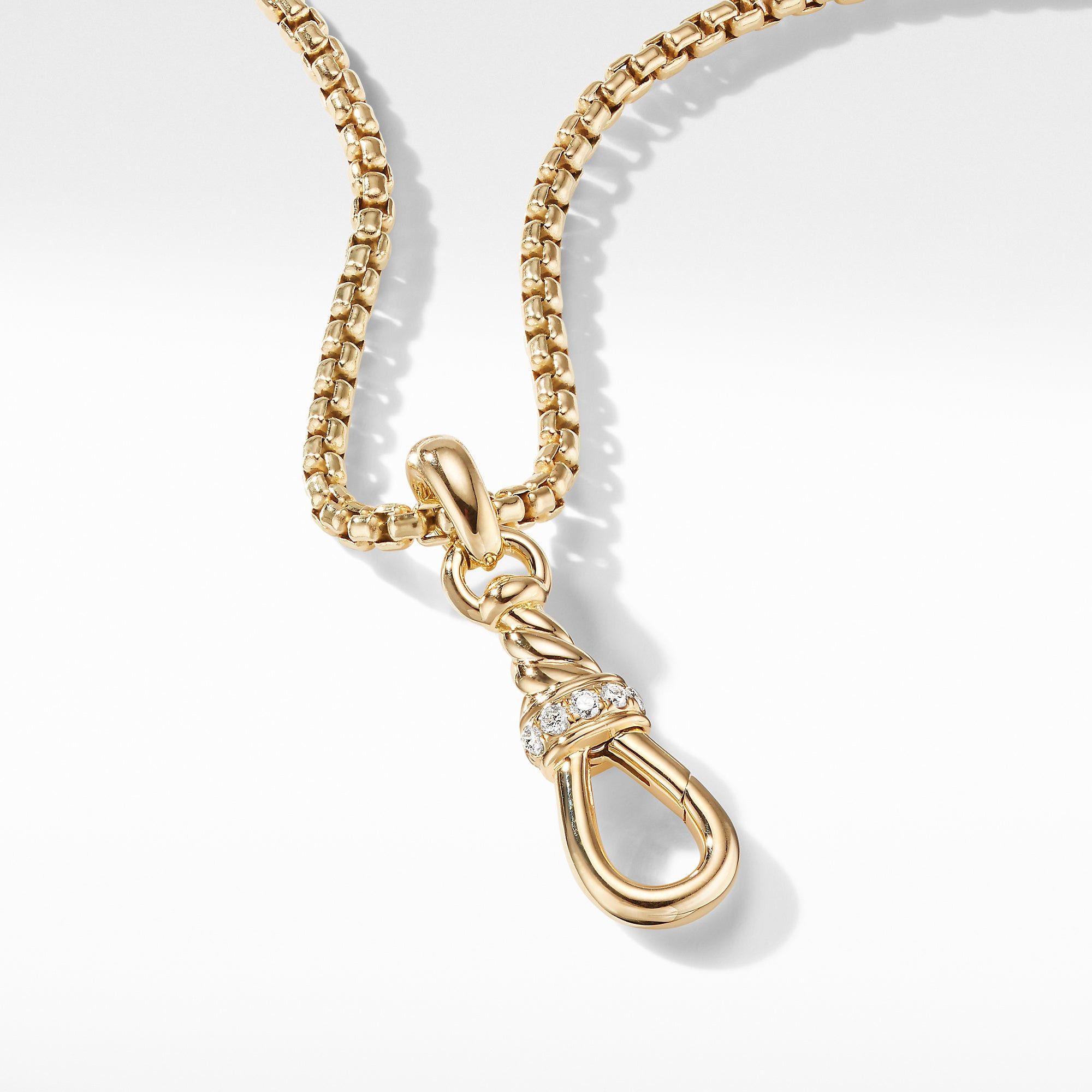 David Yurman o1w1db10525 D16787D Grabber in 18K Yellow Gold and Pave Size ONE SIZE - 3 Thumbnail