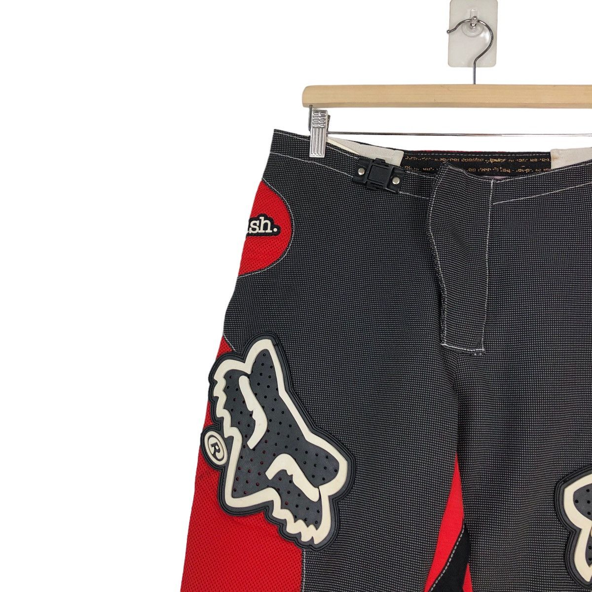 Japanese Brand 🔥Vintage Motor Cross Pants Racing Wear Fox Over Print Size US 34 / EU 50 - 7 Thumbnail