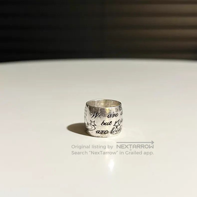 Vivienne Westwood Vivienne Westwood size S Star Saturn Engraved Ring Size ONE SIZE - 6 Thumbnail