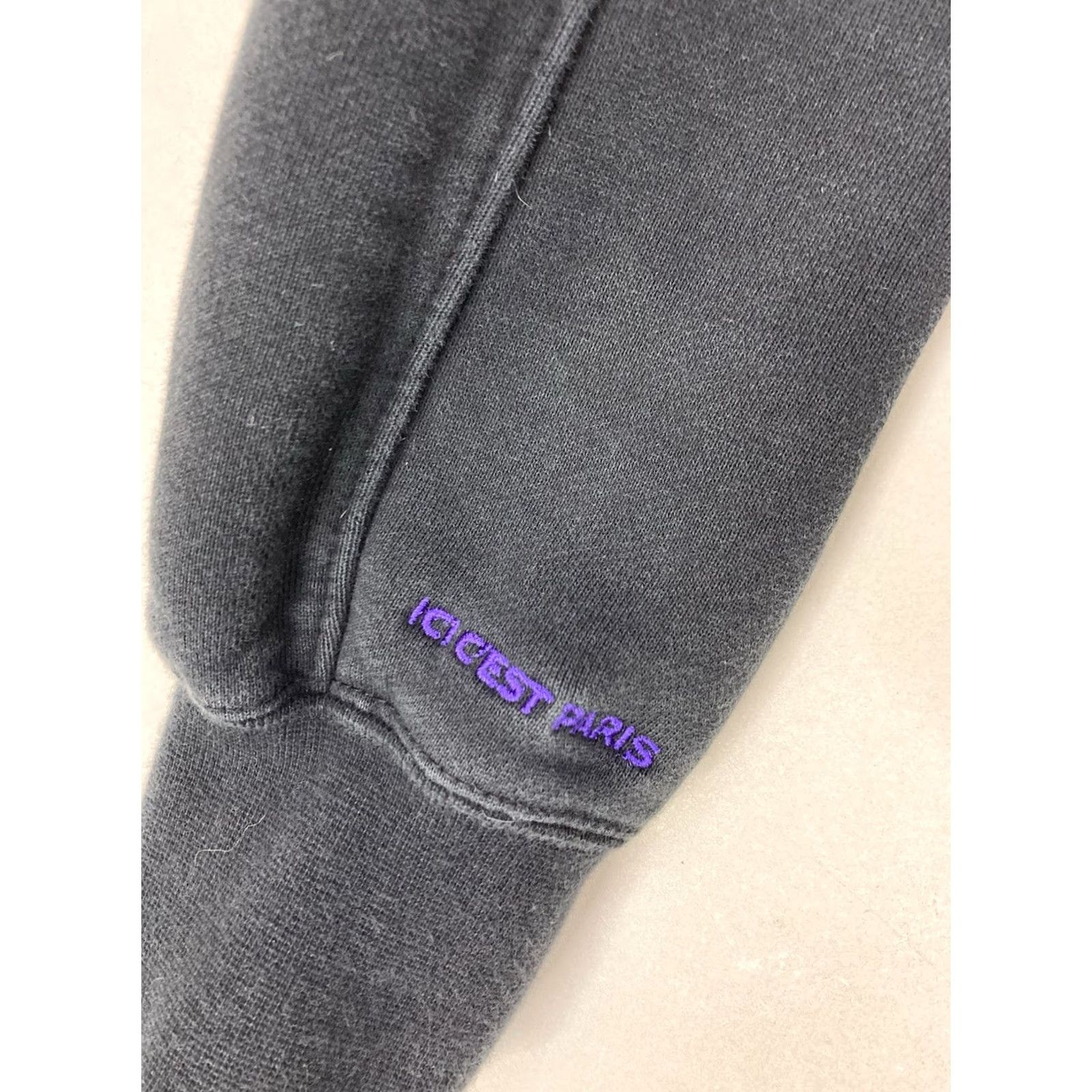 Nike VINTAGE Nike Air Jordan PSG Hoodie Women Small Black Pullover Sailors? Size S / US 4 / IT 40 - 3 Thumbnail