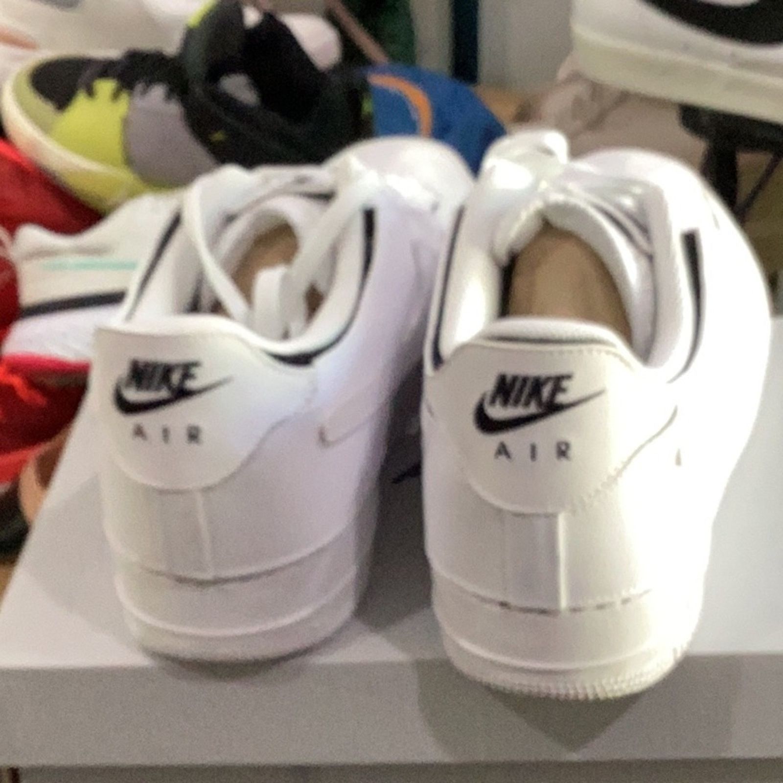 Nike Nike AF1 - 1/1 White with Black + Cosmic Patches sz 14 Size US 14 / EU 47 - 4 Thumbnail