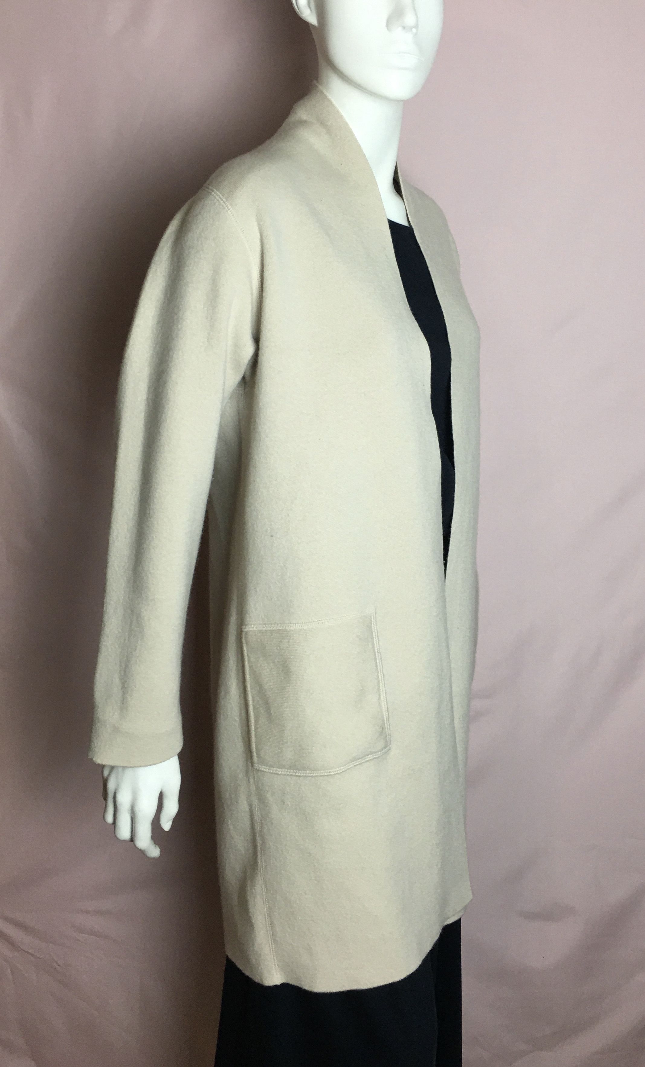Max Mara Max Mara Studio Wool Open Coat Cardigan Size ONE SIZE - 2 Thumbnail