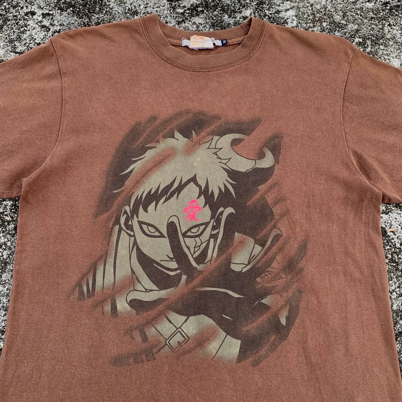 Anime Vintage Naruto T Shirt Dragon Ball Jojo Bizarre Cospa Manga Size US S / EU 44-46 / 1 - 3 Thumbnail