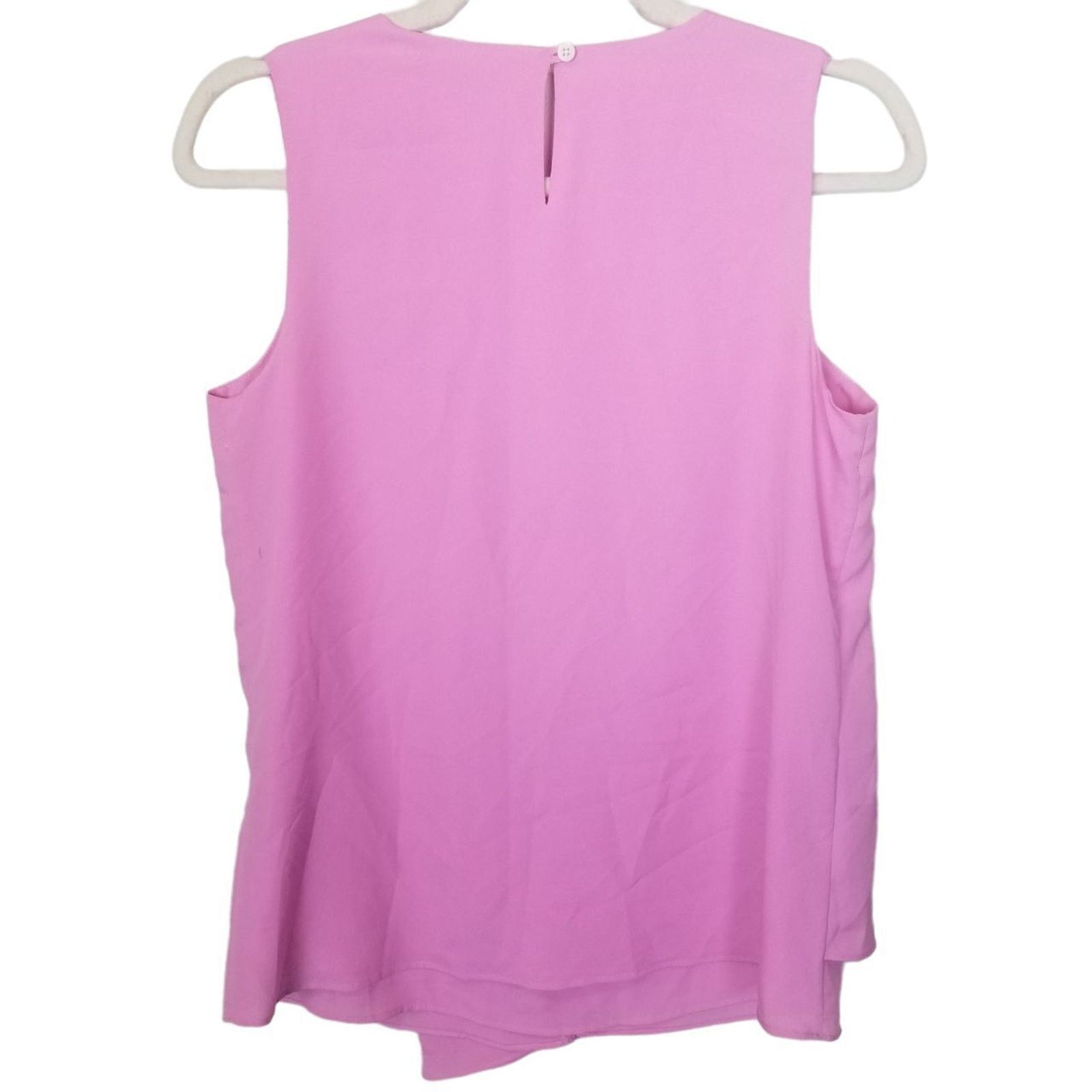 Lauren Ralph Lauren Lauren Ralph Lauren Womens Pleated Asymmetric Blouse Classic Size S / US 4 / IT 40 - 6 Thumbnail